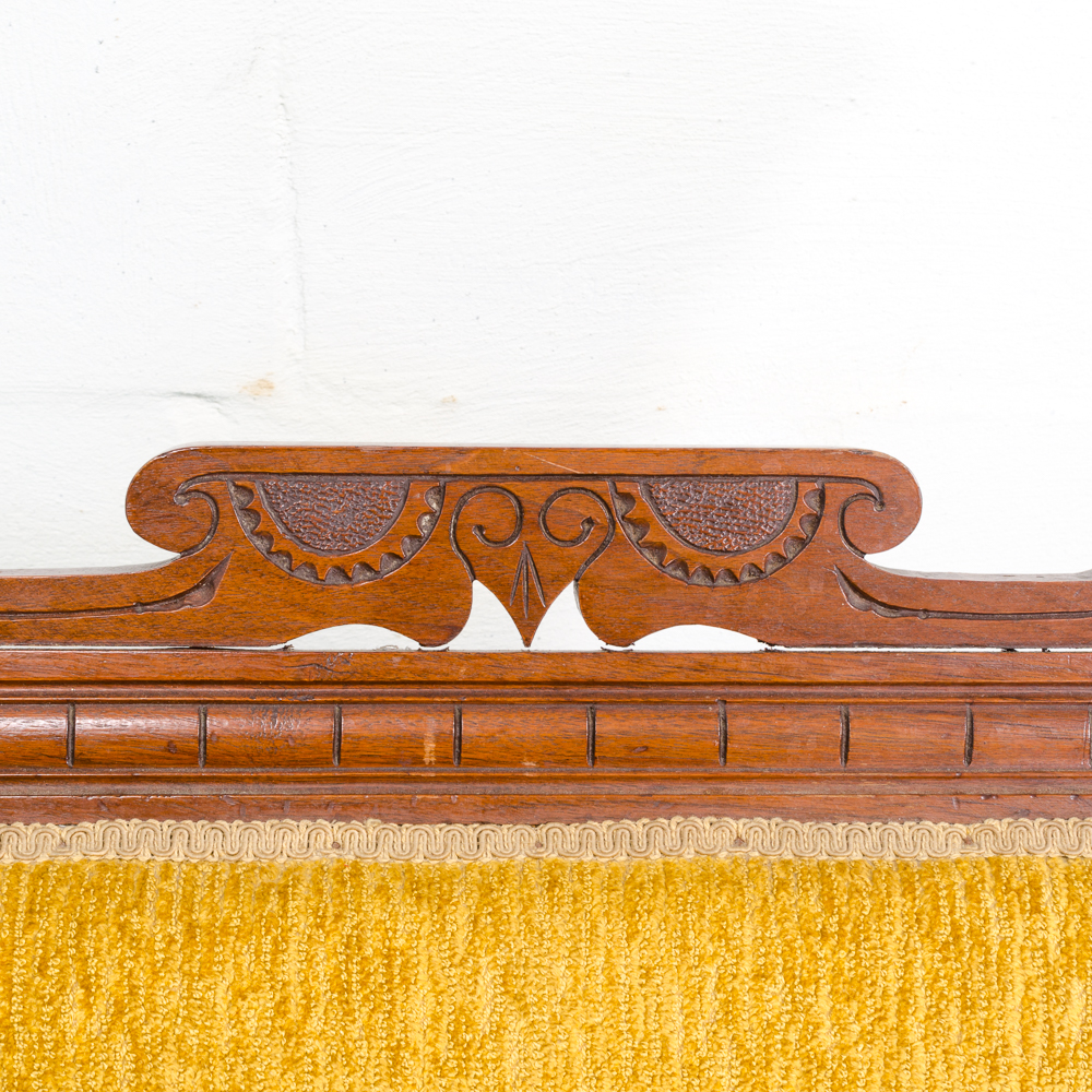 Antique Walnut Eastlake Platform Rocker