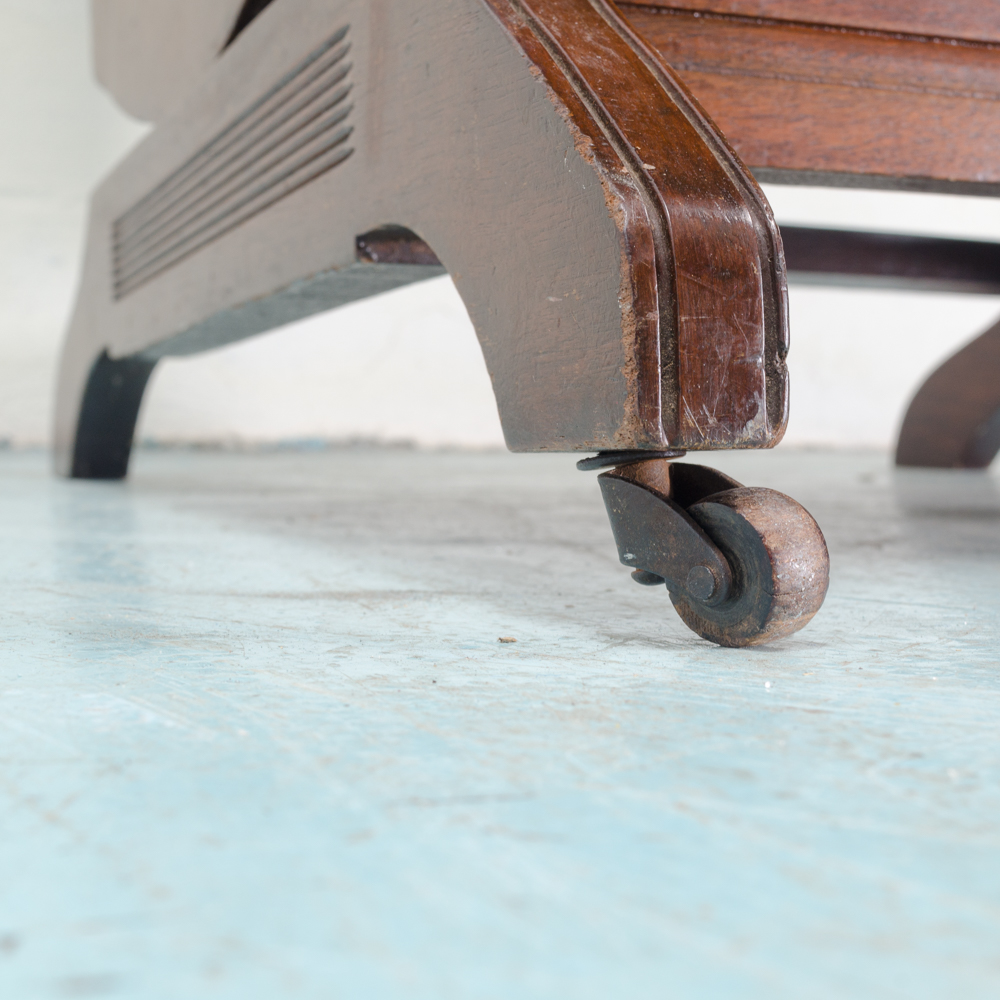 Antique Walnut Eastlake Platform Rocker