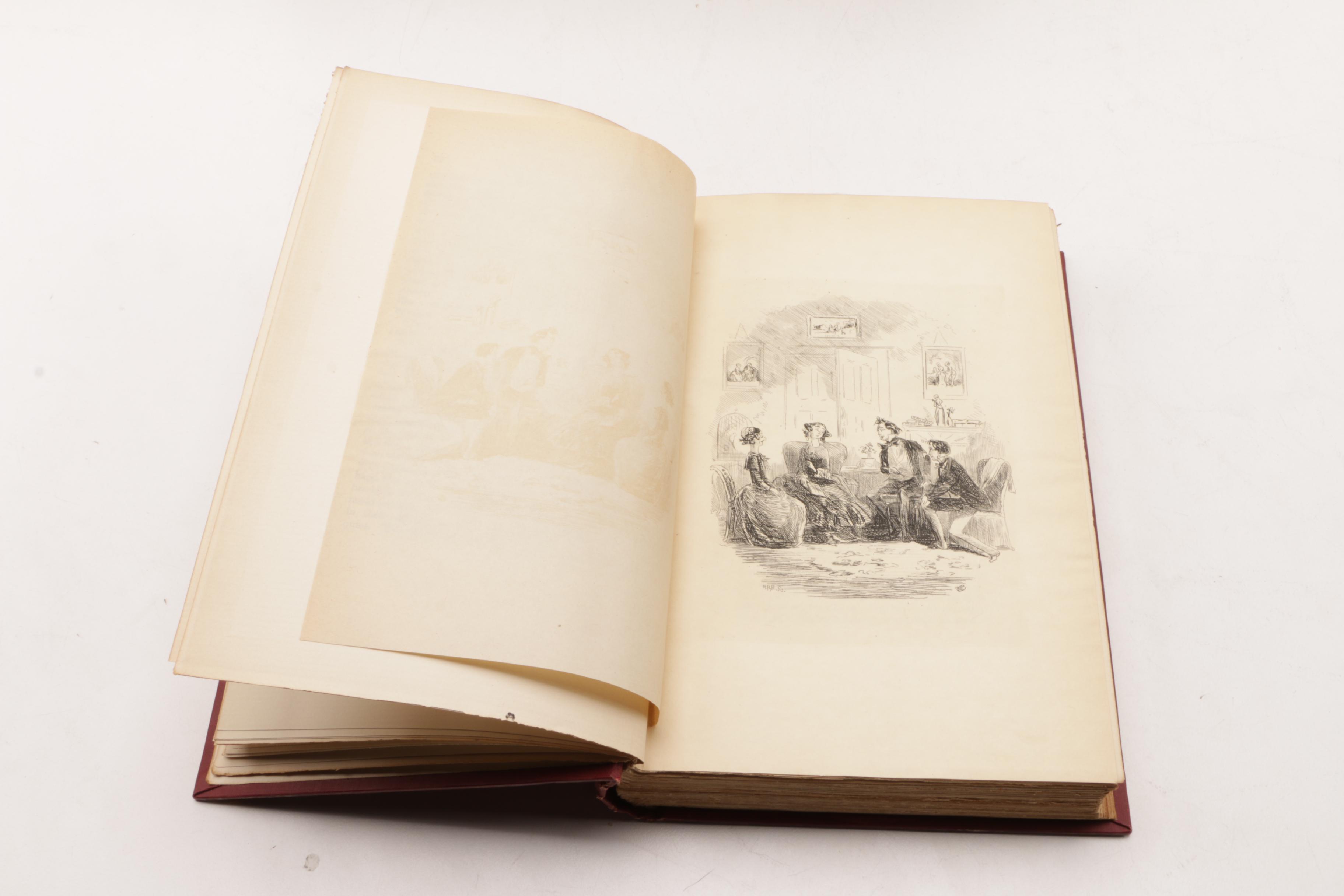 1890 Twelve Edition de Luxe Volumes of Charles Dickens' Works