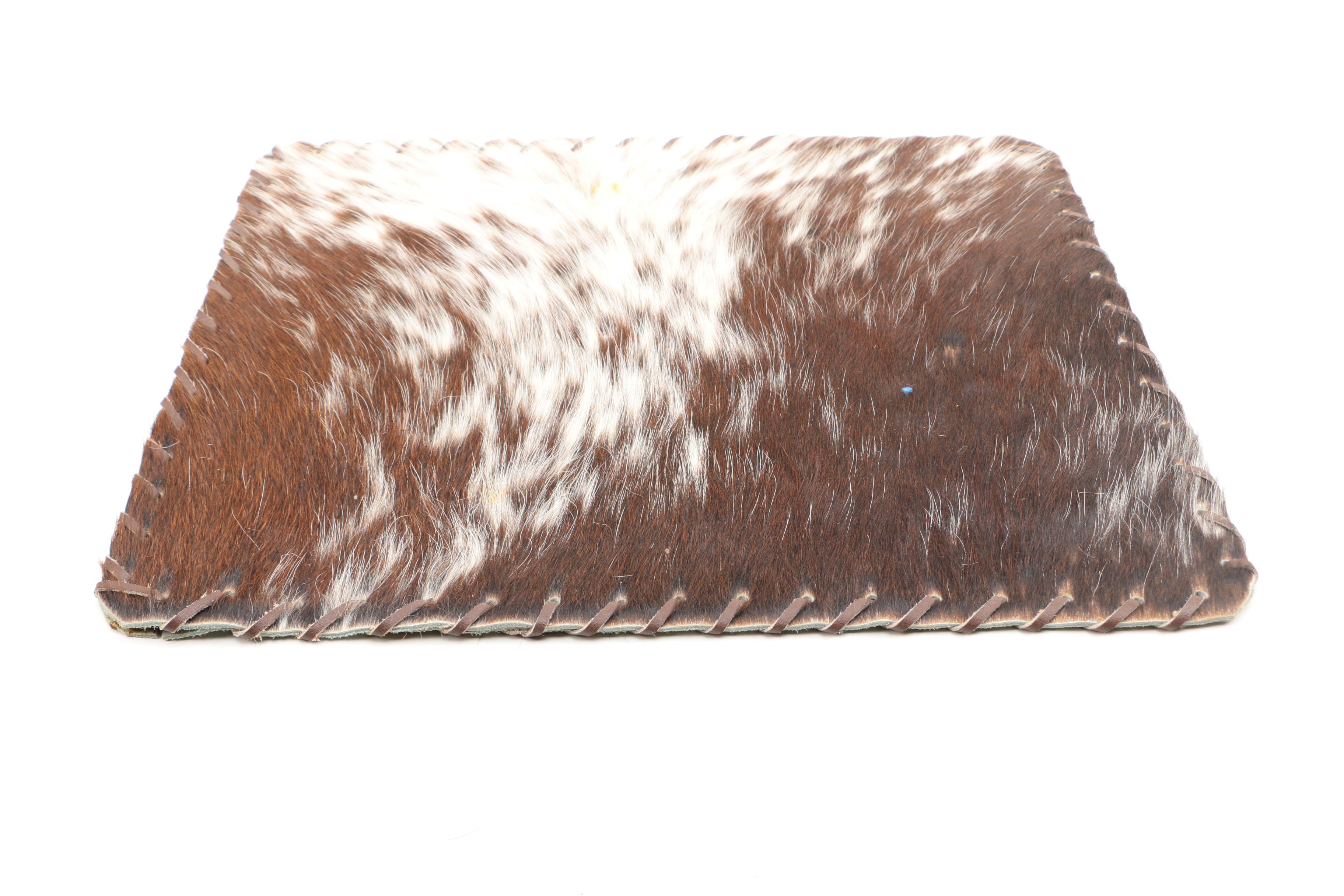 Deer and Cow Hide Pillow Covers