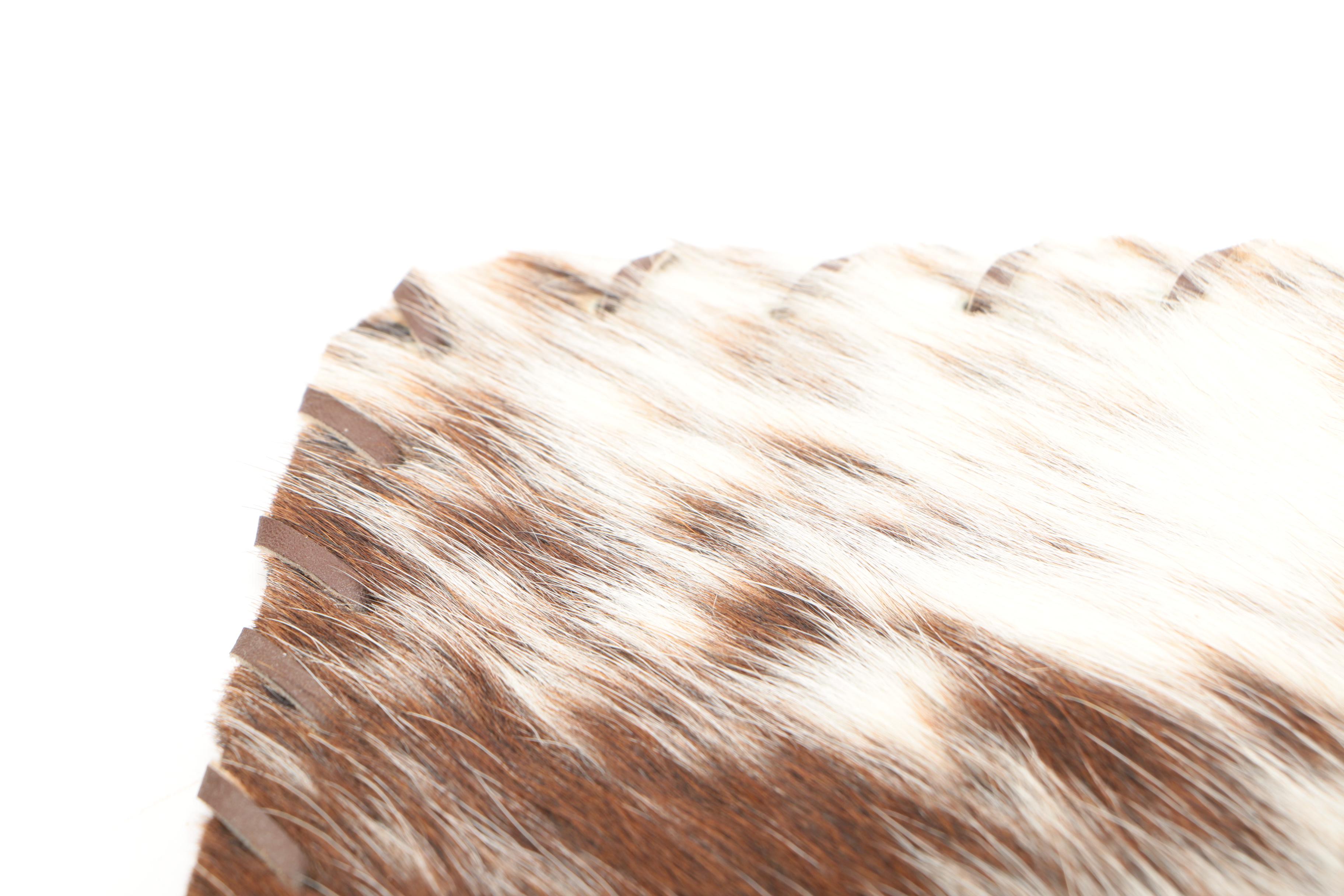 Deer and Cow Hide Pillow Covers