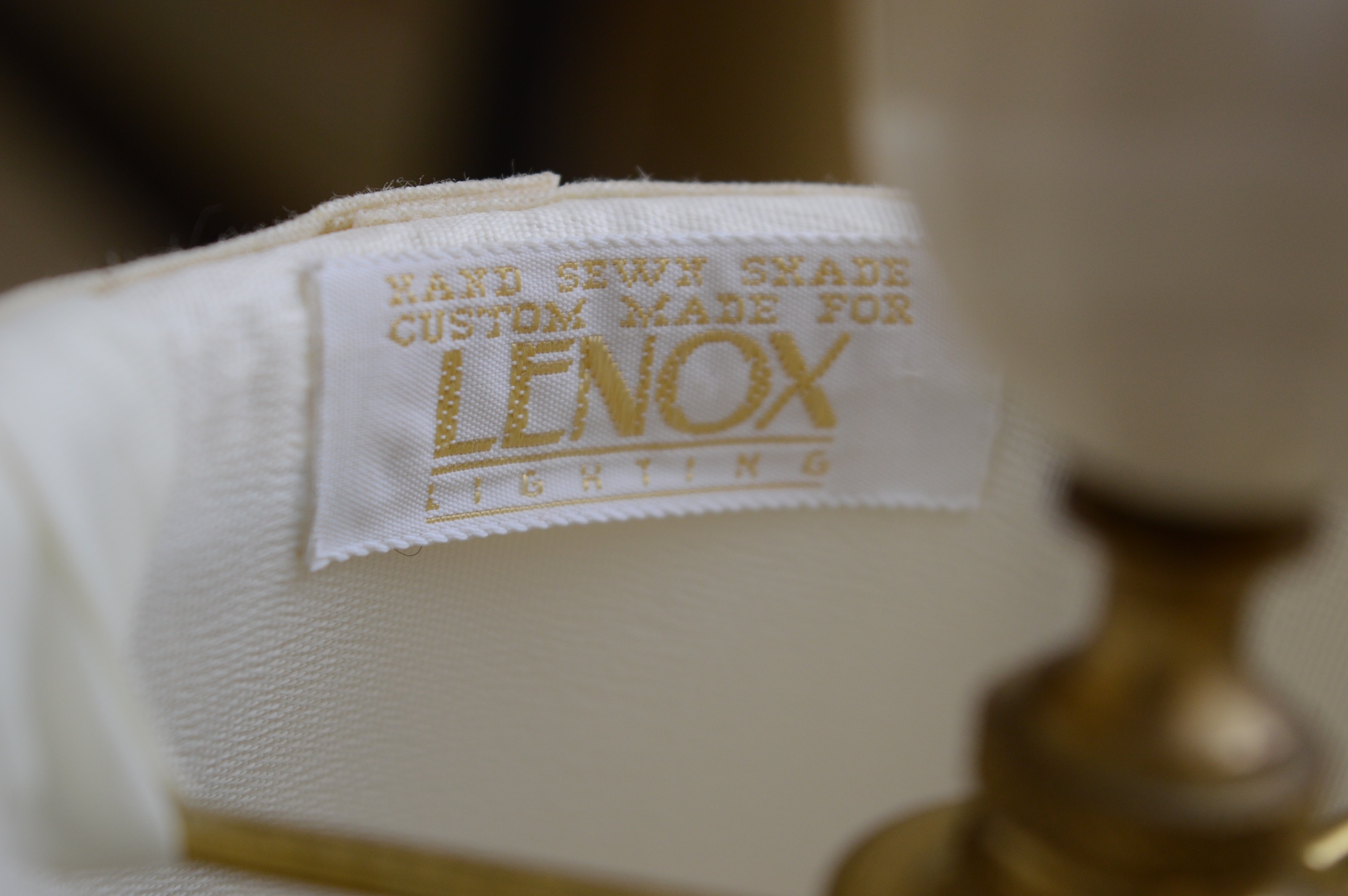 Wedgwood and Lenox Table Lamps with Vintage Porcelain Lamp