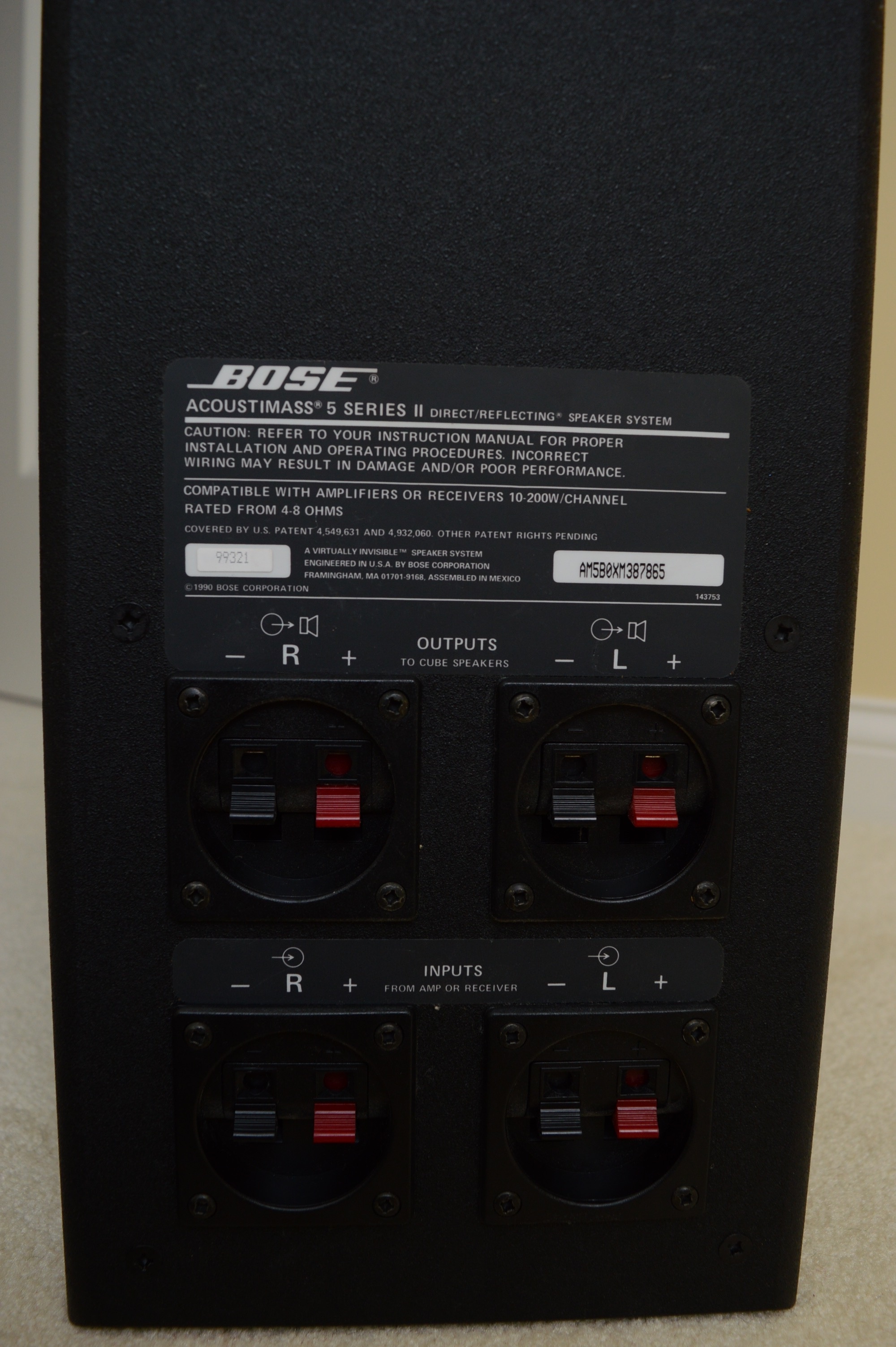 Bose Acoustimass 5 Series II