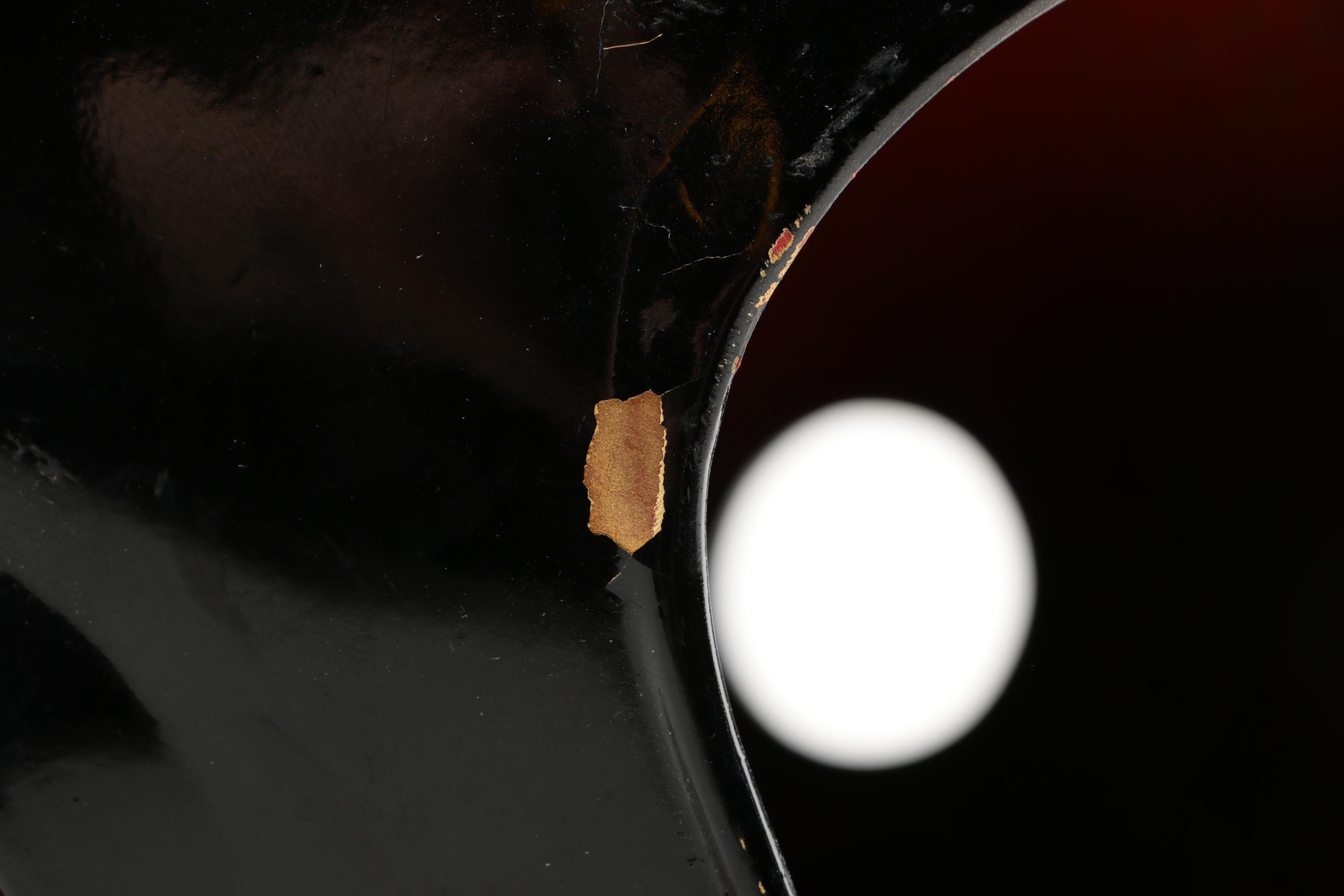 Vintage Black Football Helmet Shell