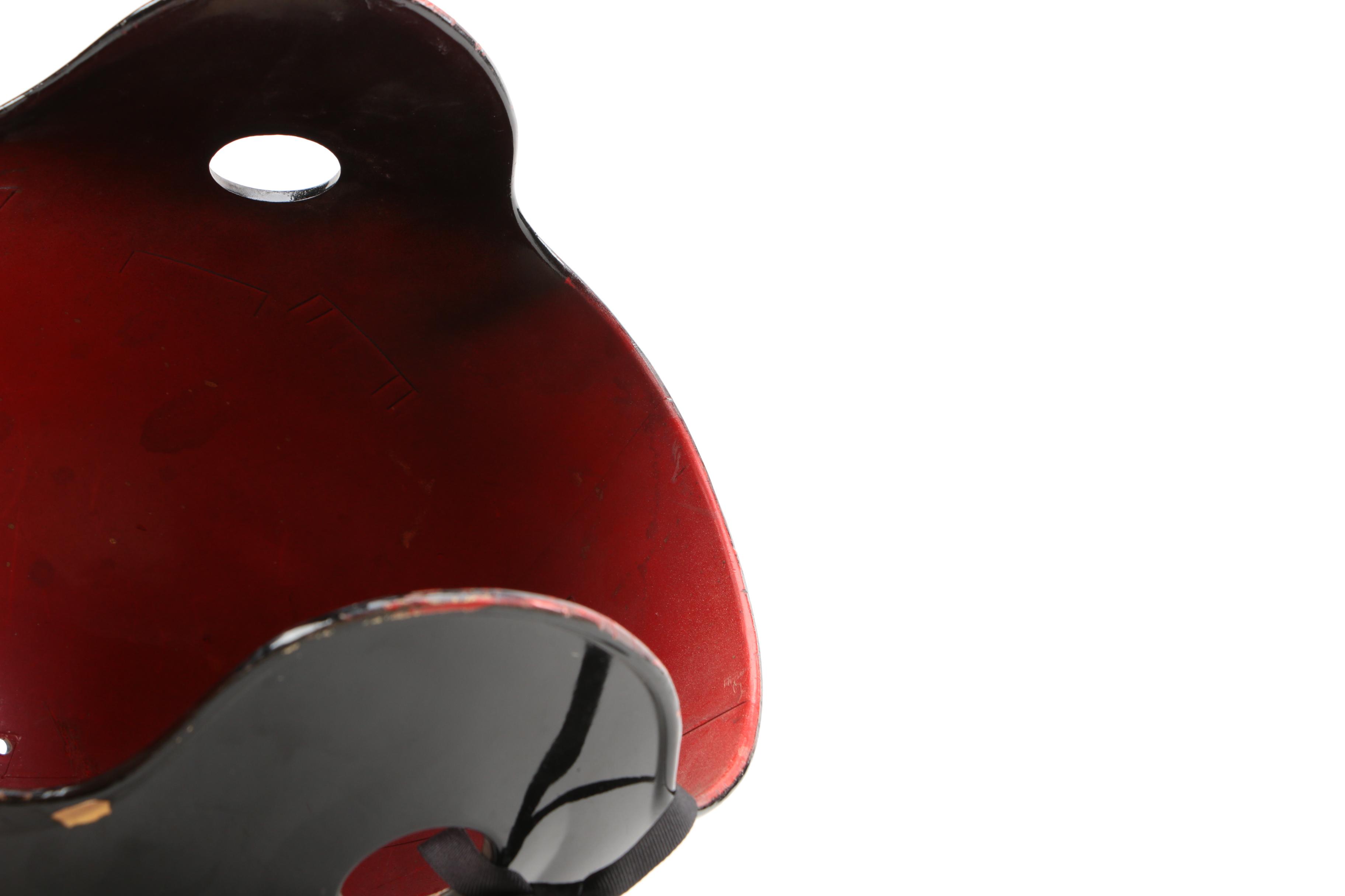 Vintage Black Football Helmet Shell