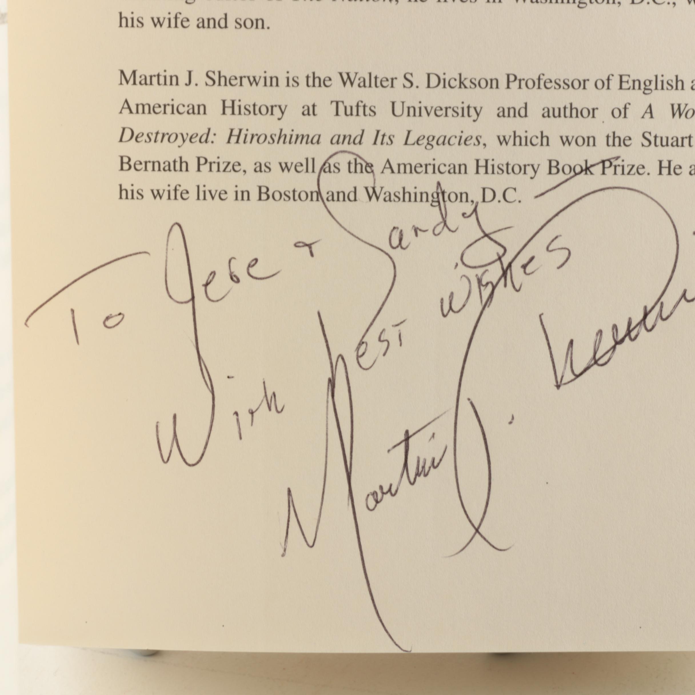 Signed "American Prometheus: The Triumph and Tragedy of J. Robert Oppenheimer"