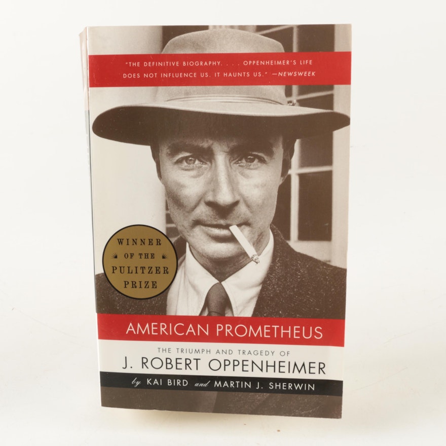 Signed "American Prometheus: The Triumph and Tragedy of J. Robert Oppenheimer"