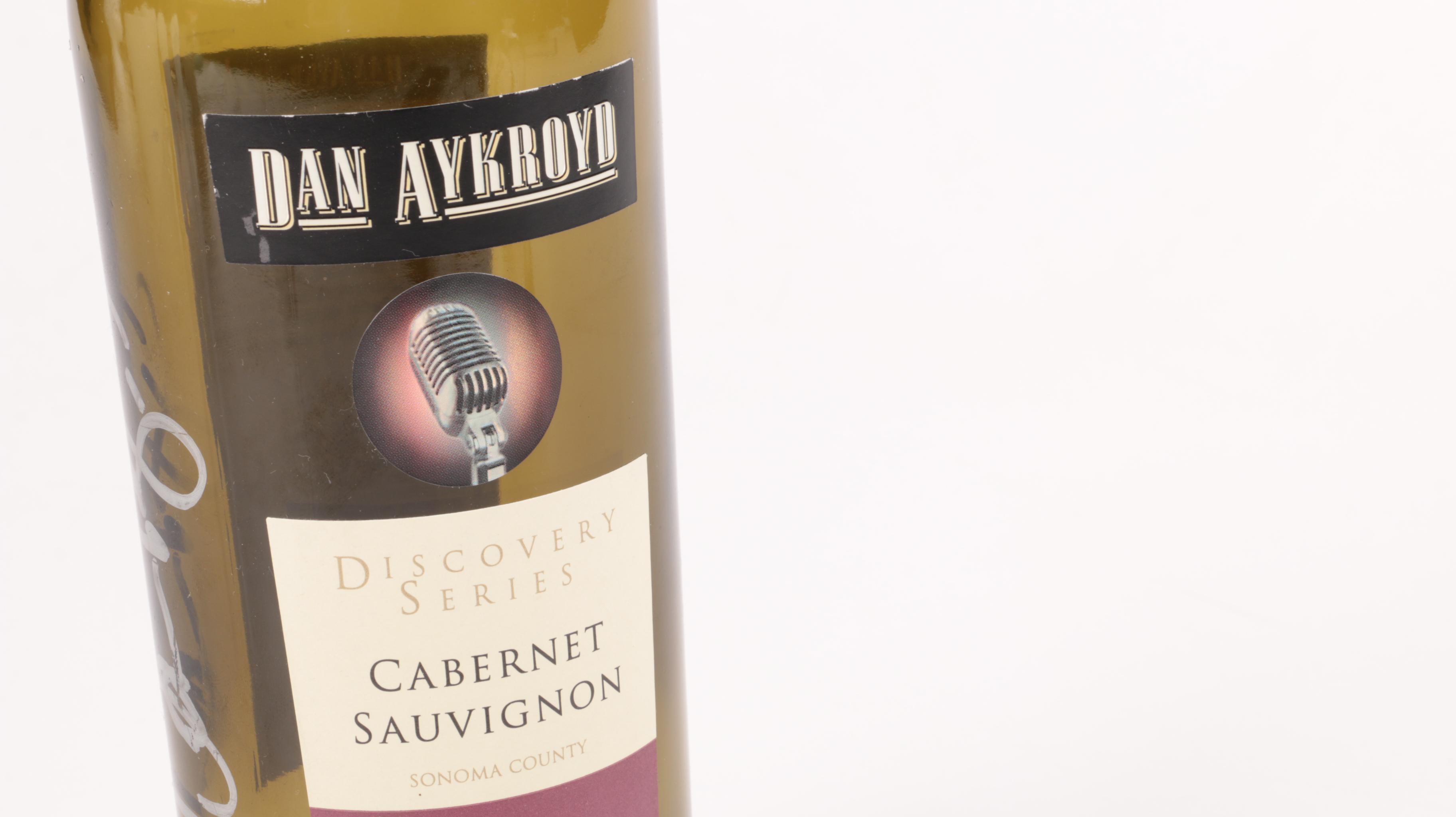 Dan Aykroyd Signed liquor Bottles