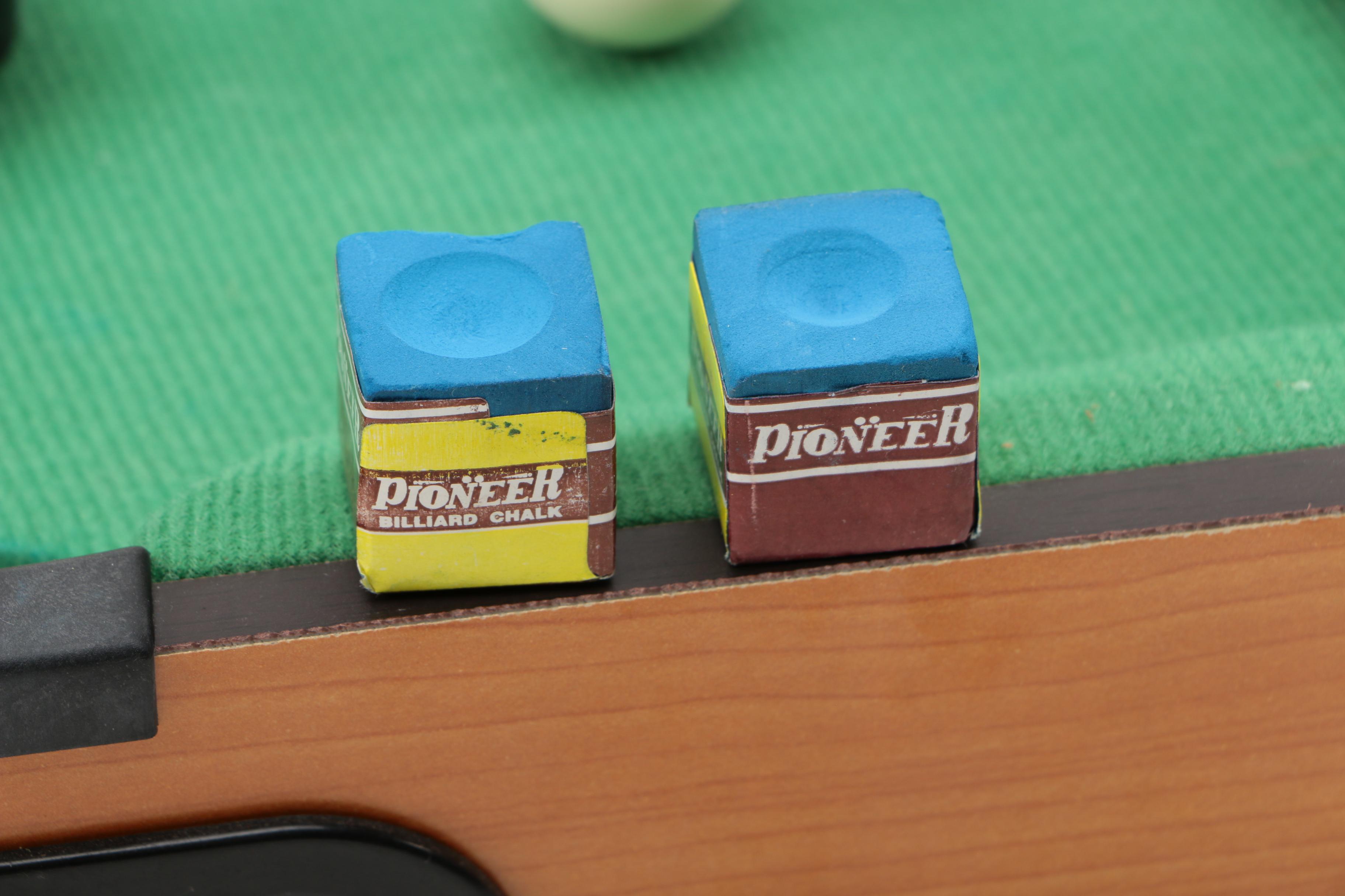 Miniature Billiards Table with Board Game Set