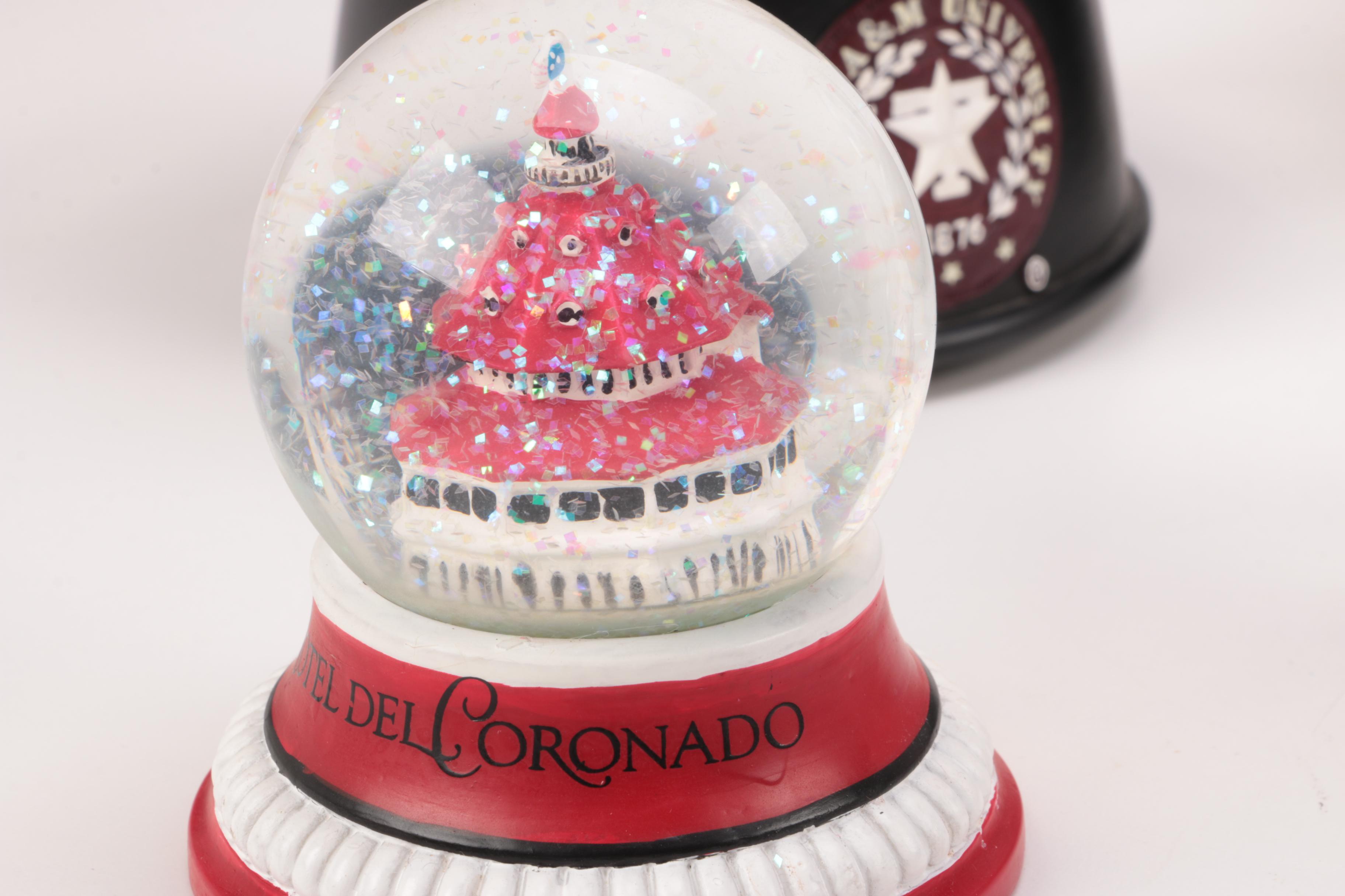 Assorted Snow globes Featuring Las Vegas