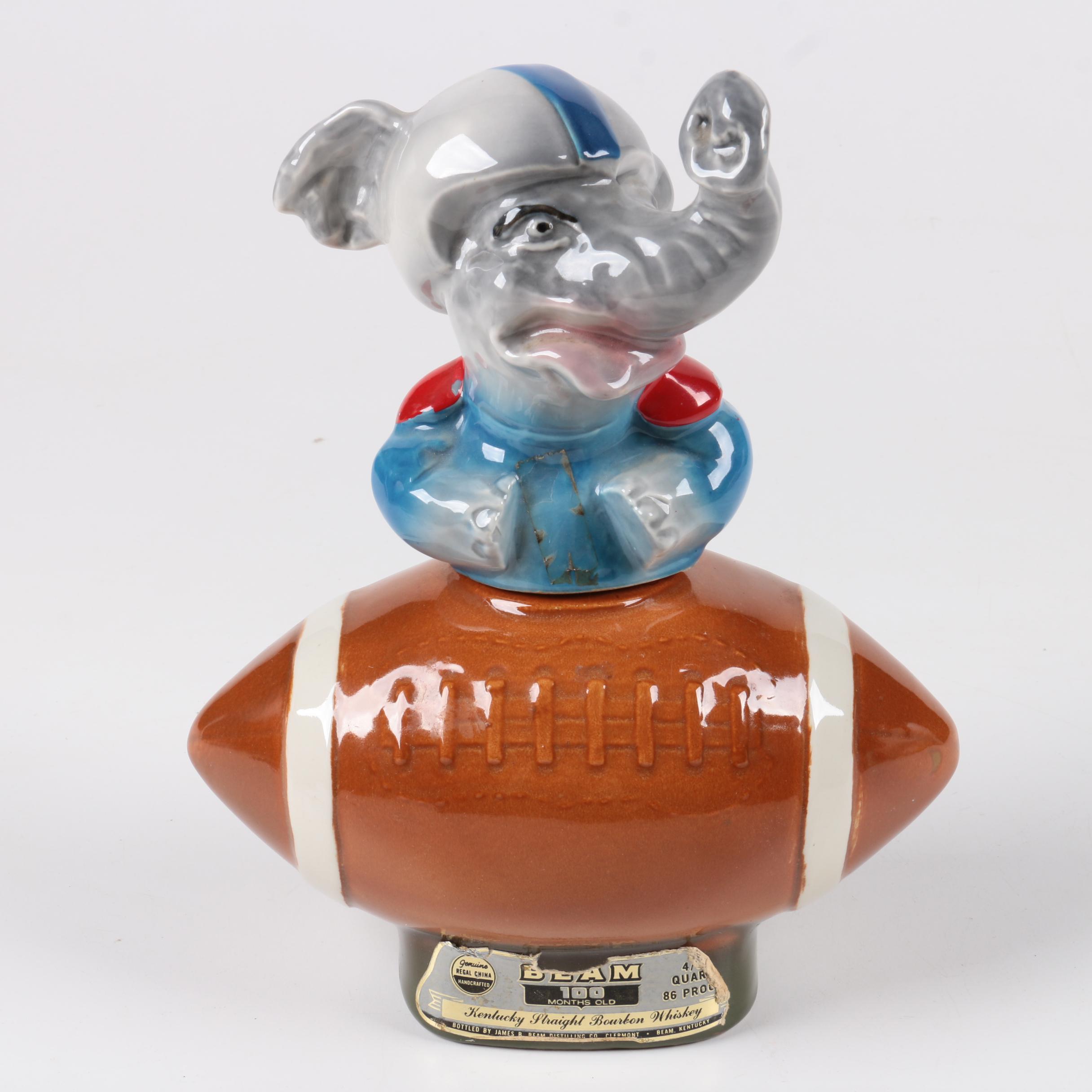 Football Jim Beam Decanter
