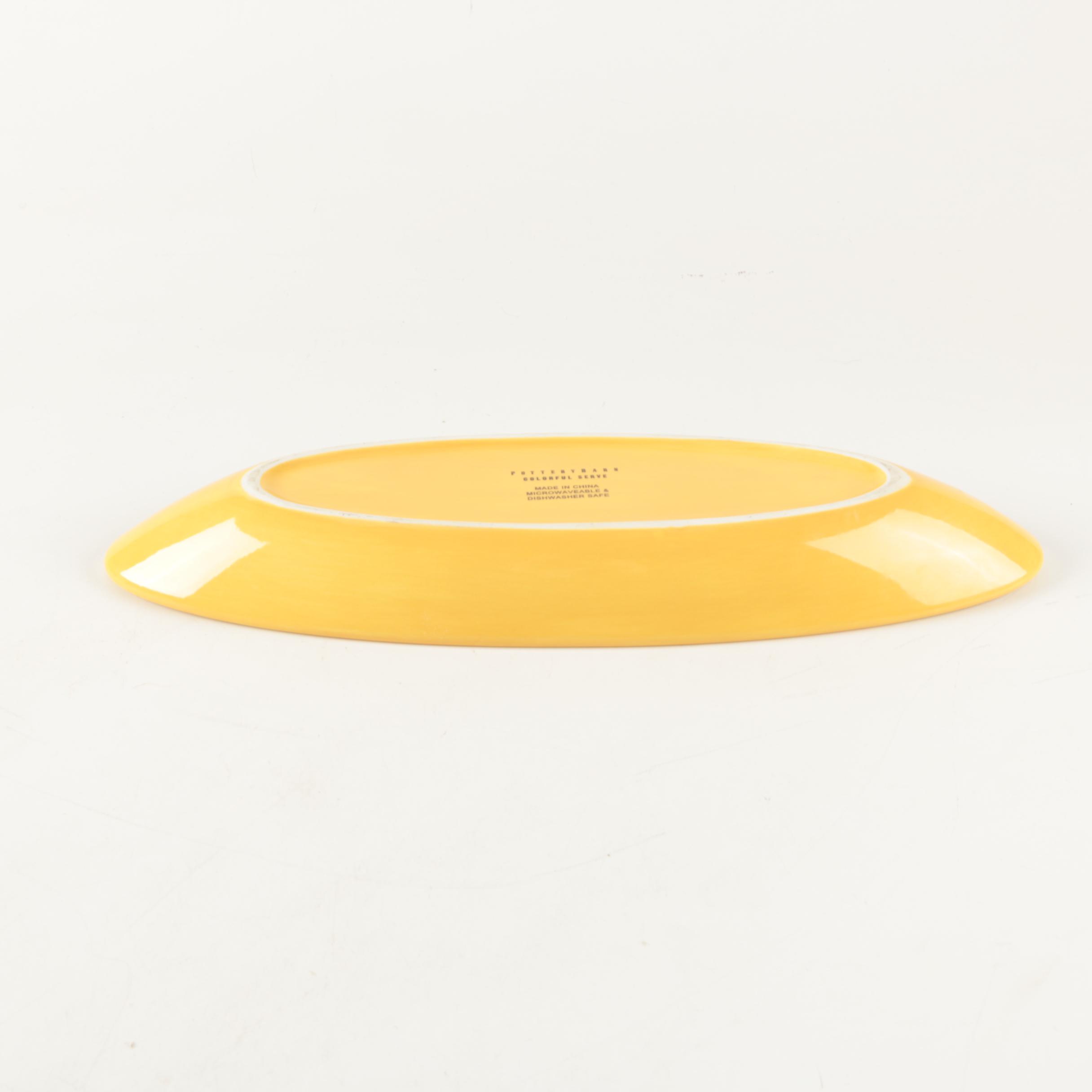 Pottery Barn "Colorful Serve" Serveware
