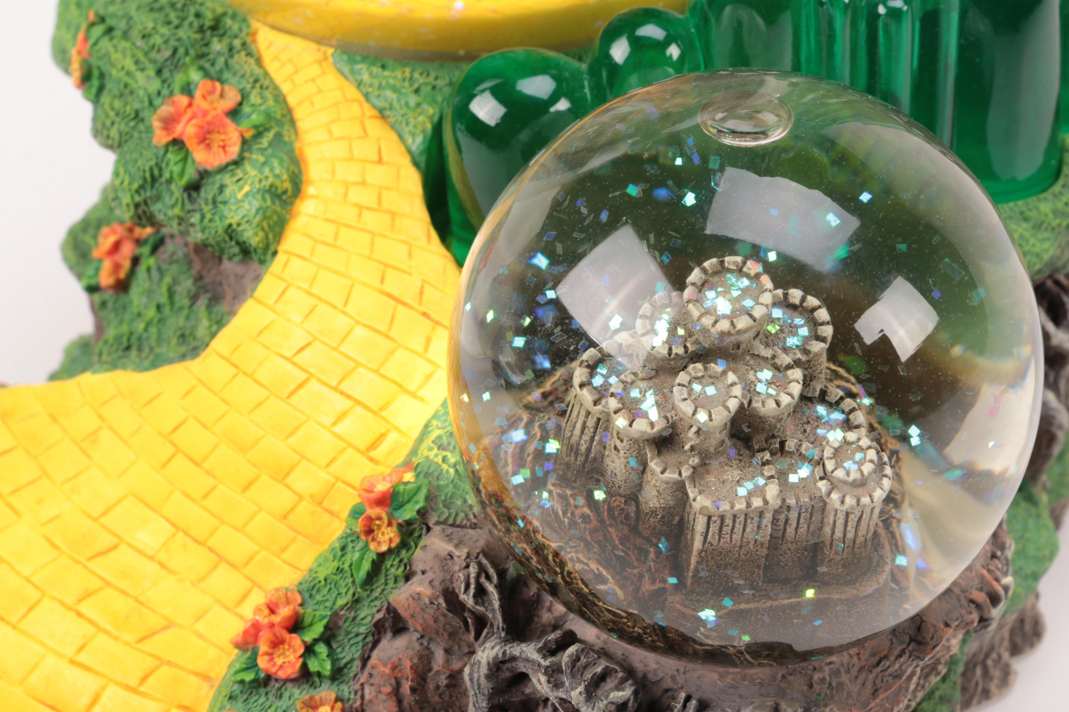 Westland Giftware "The Wizard of Oz" Resin and Glass Musical Snow Globe