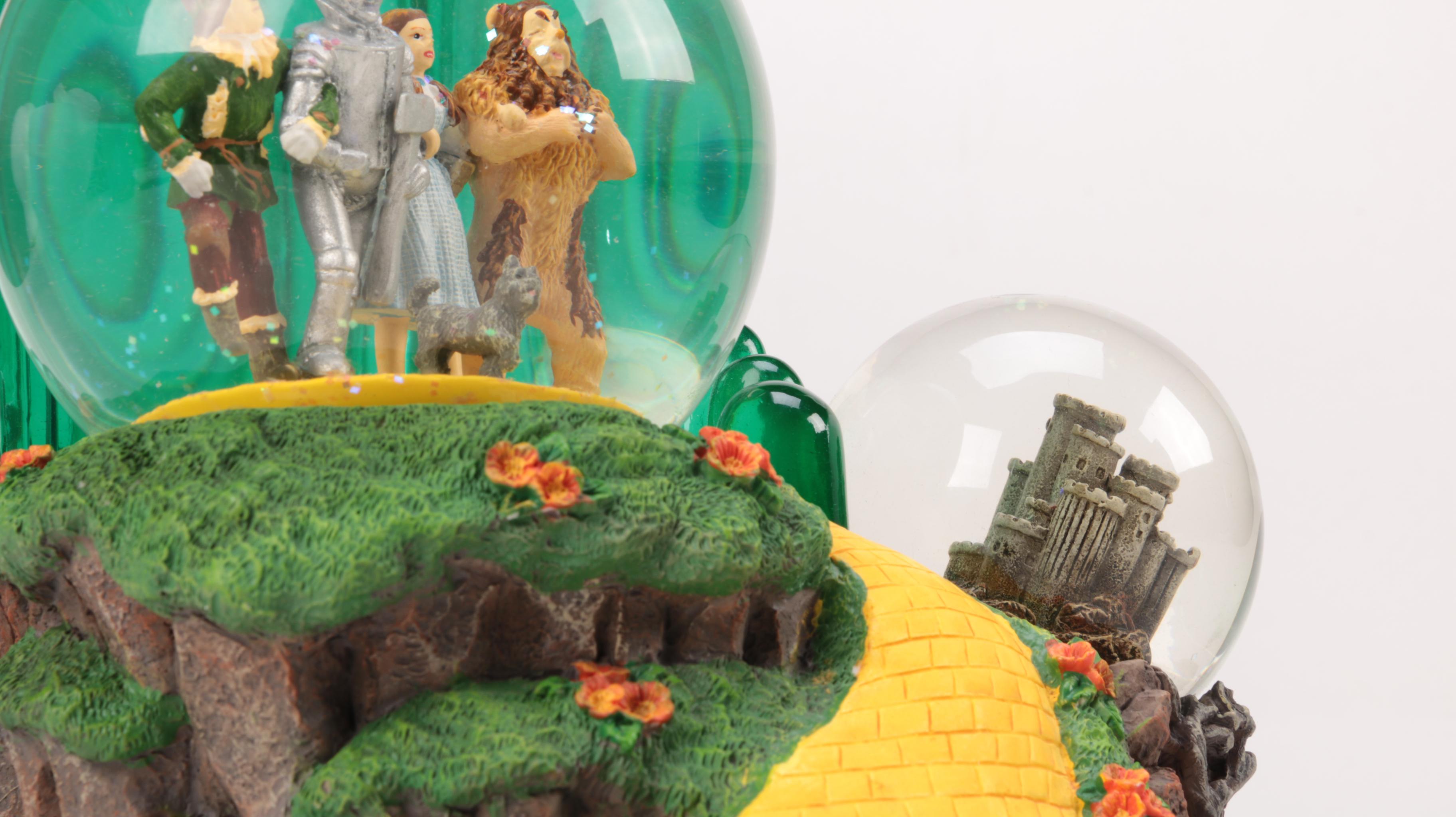 Westland Giftware "The Wizard of Oz" Resin and Glass Musical Snow Globe