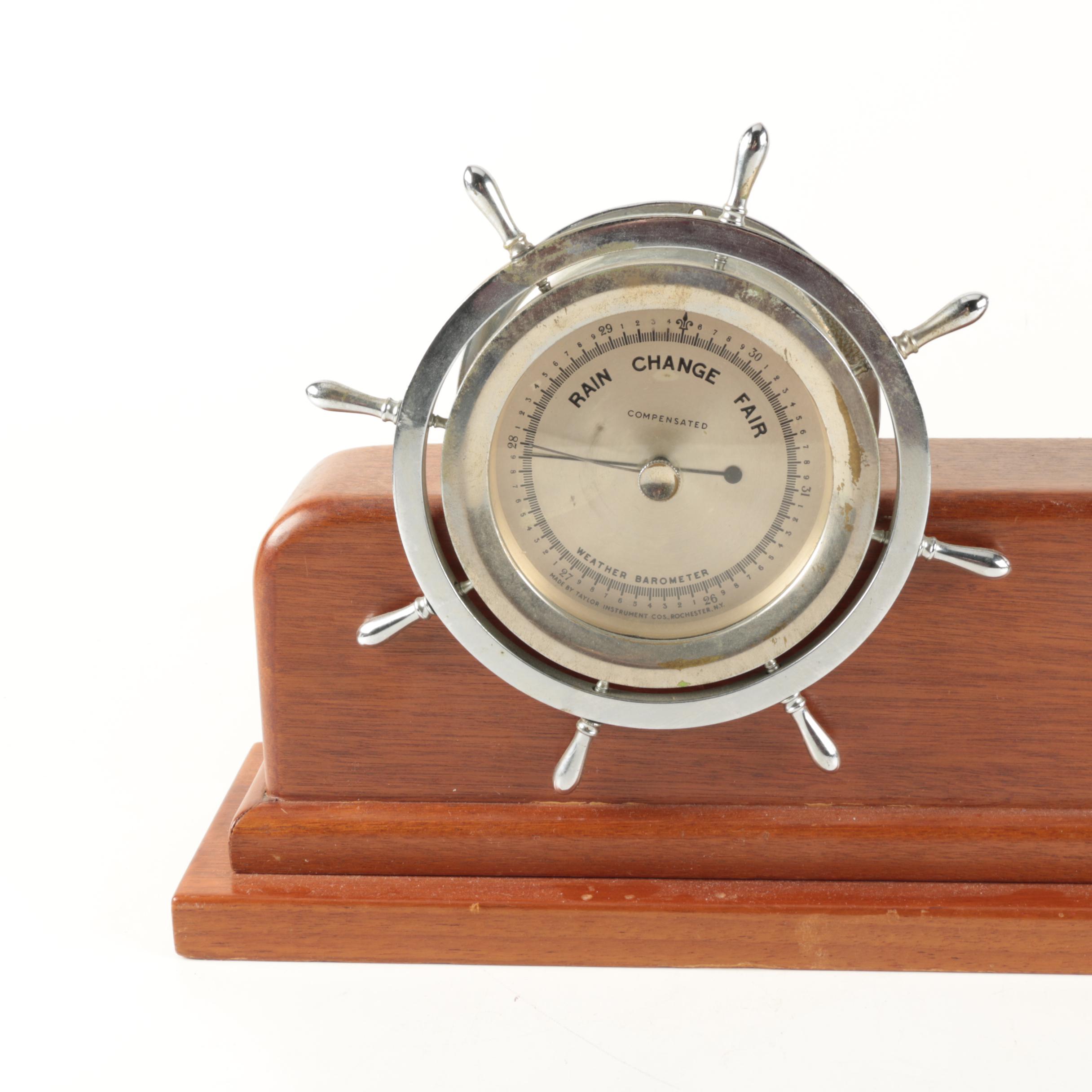 Seth Thomas Clock and Barometer