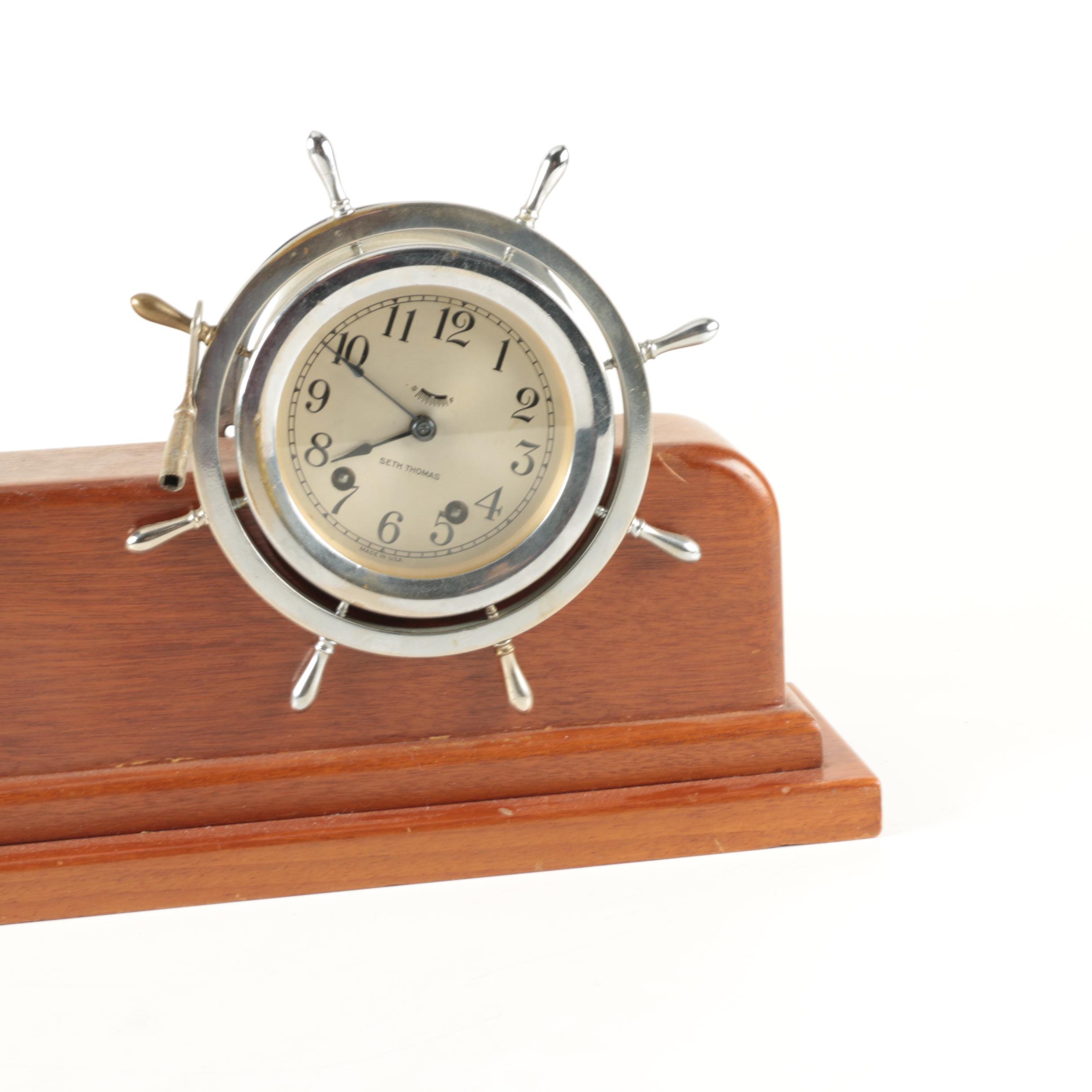 Seth Thomas Clock and Barometer