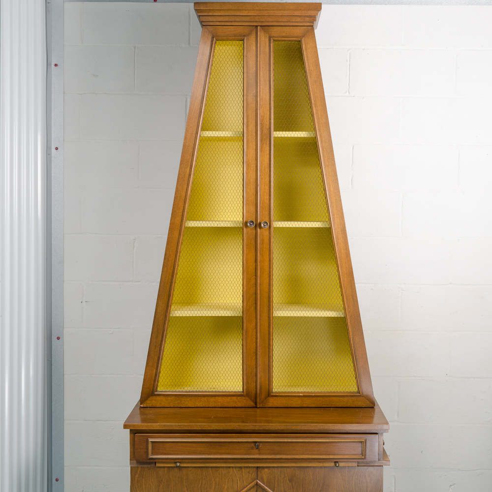 Mid Century Modern Display Cabinet by Ronnie Brahms