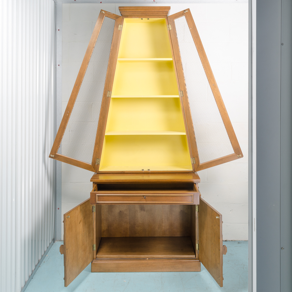 Mid Century Modern Display Cabinet by Ronnie Brahms