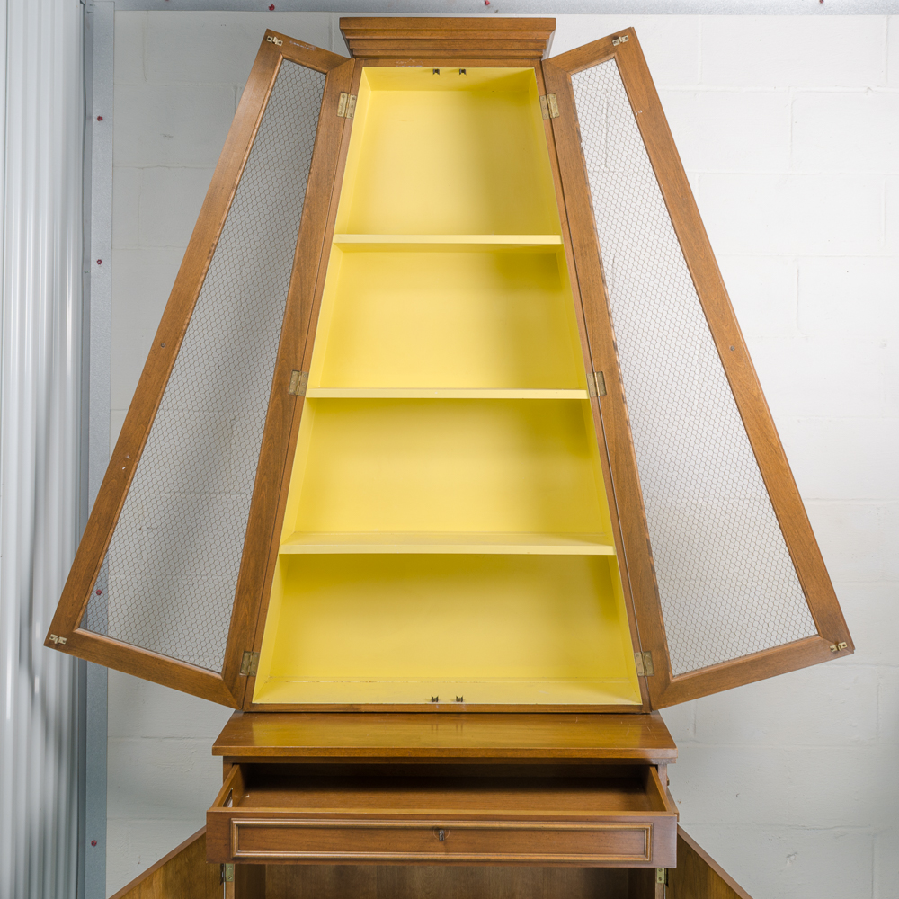 Mid Century Modern Display Cabinet by Ronnie Brahms