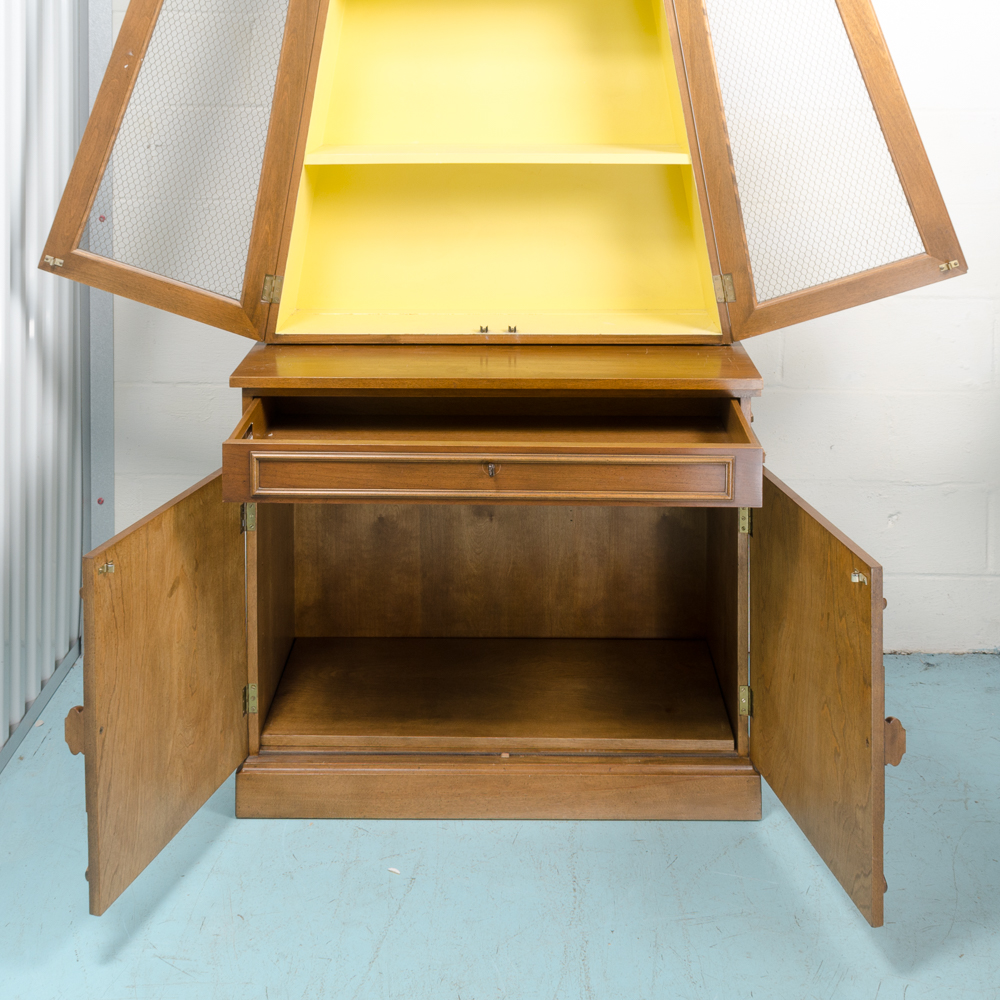 Mid Century Modern Display Cabinet by Ronnie Brahms