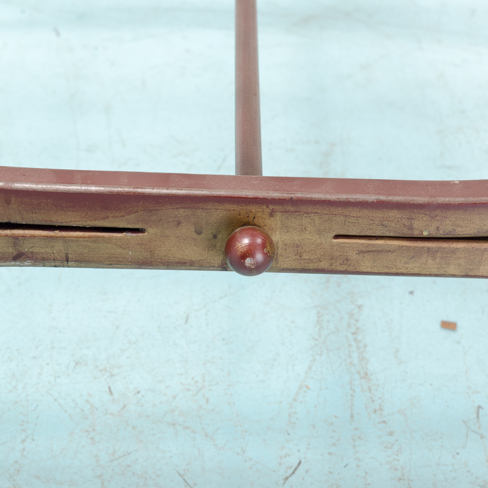 Vintage Glass Top Coffee Table