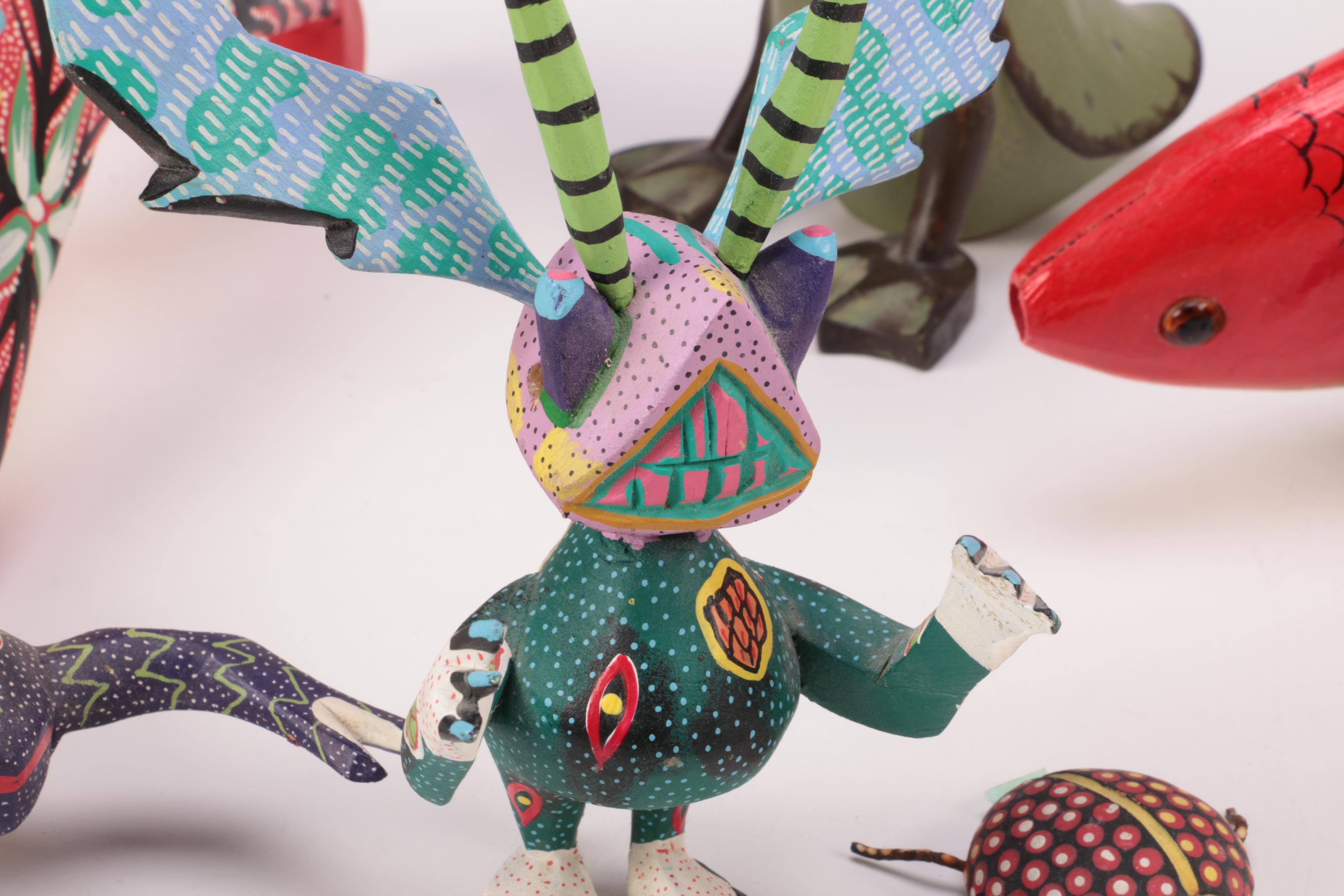 Mexican Folk Art Animal Figurines