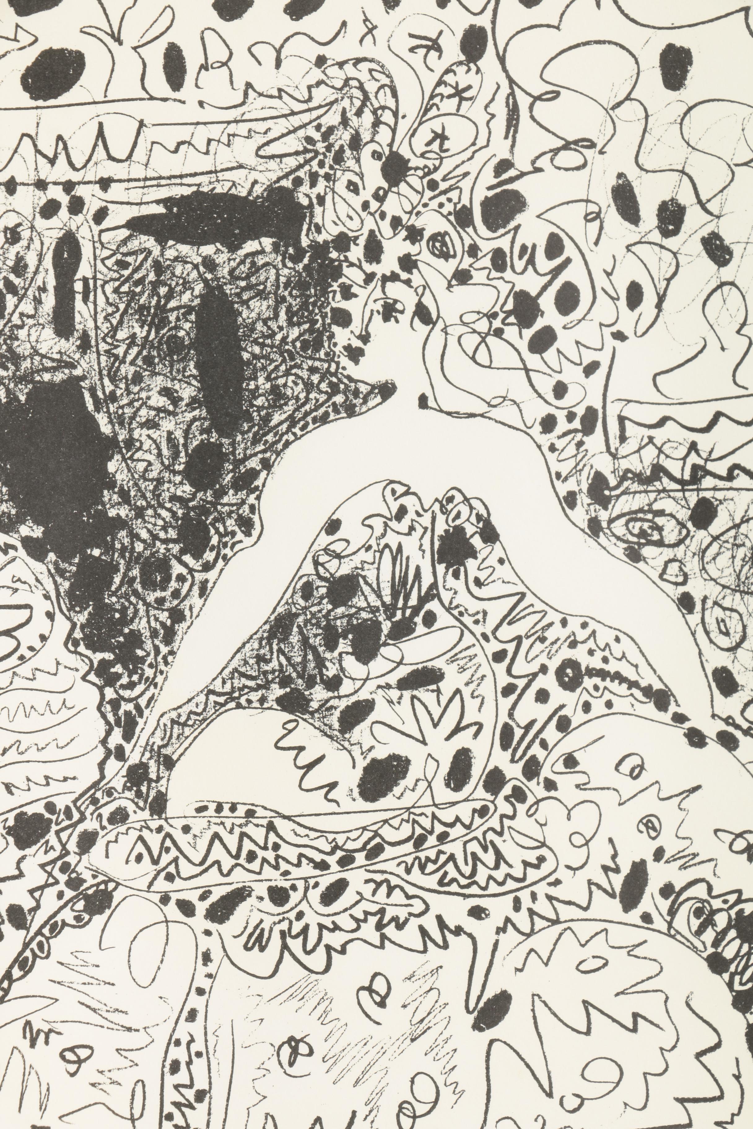 Signed Pablo Picasso Lithograph "L'écuyère"