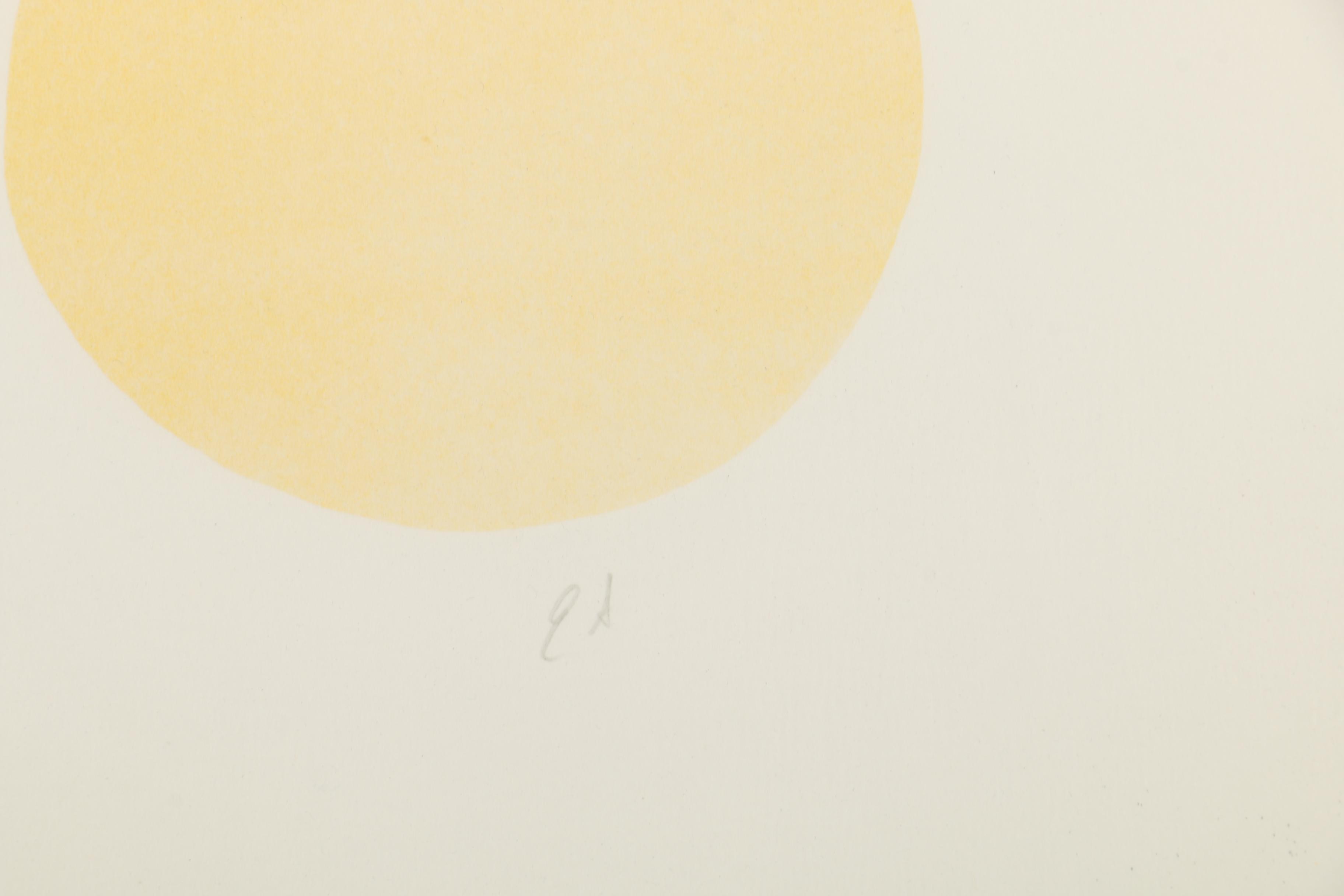 Signed Alexander Calder Artist Proof Color Lithograph