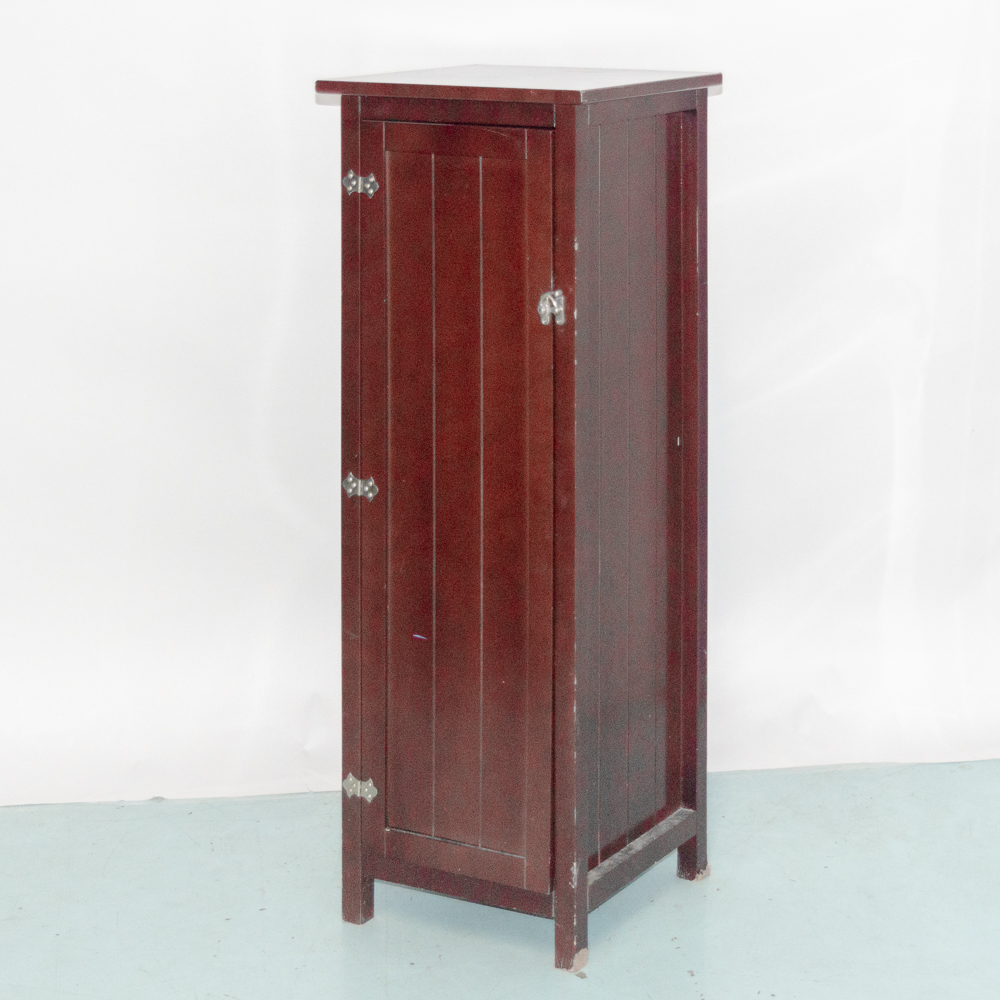 Mission Style Narrow Cabinet