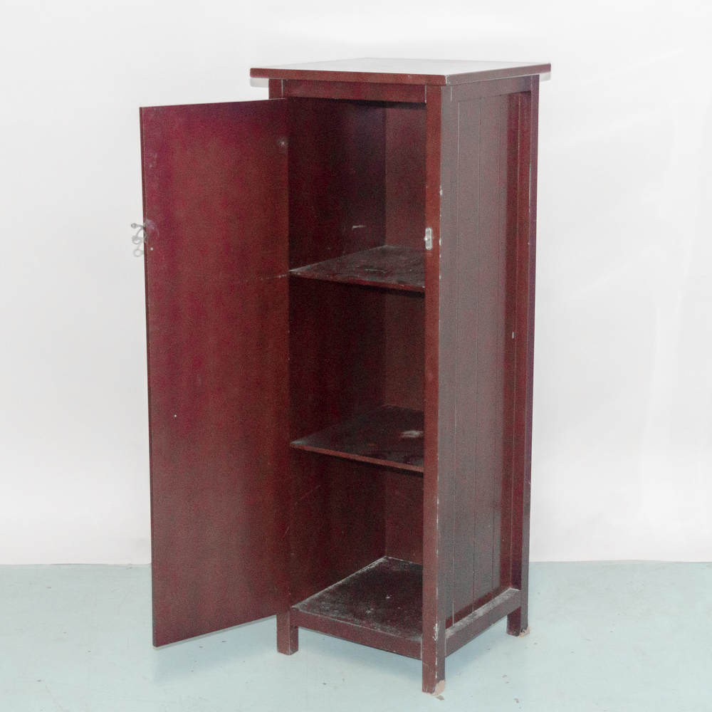 Mission Style Narrow Cabinet