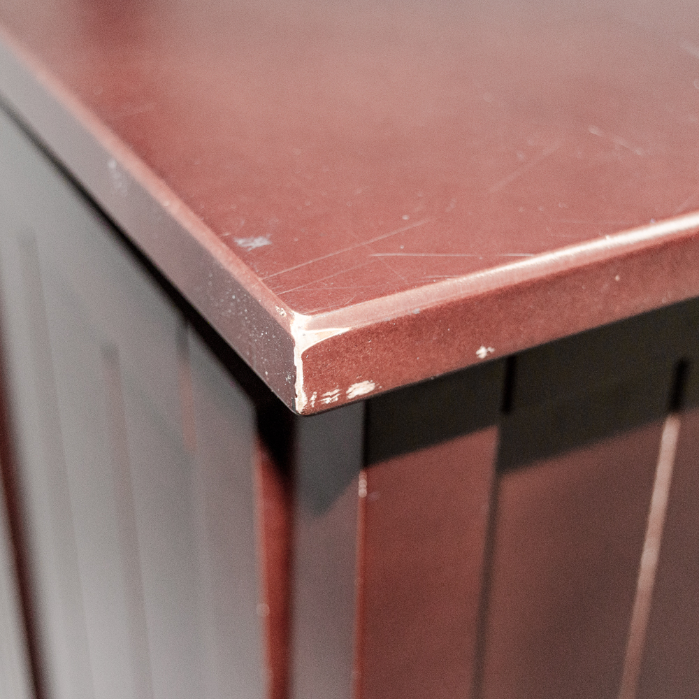 Mission Style Narrow Cabinet