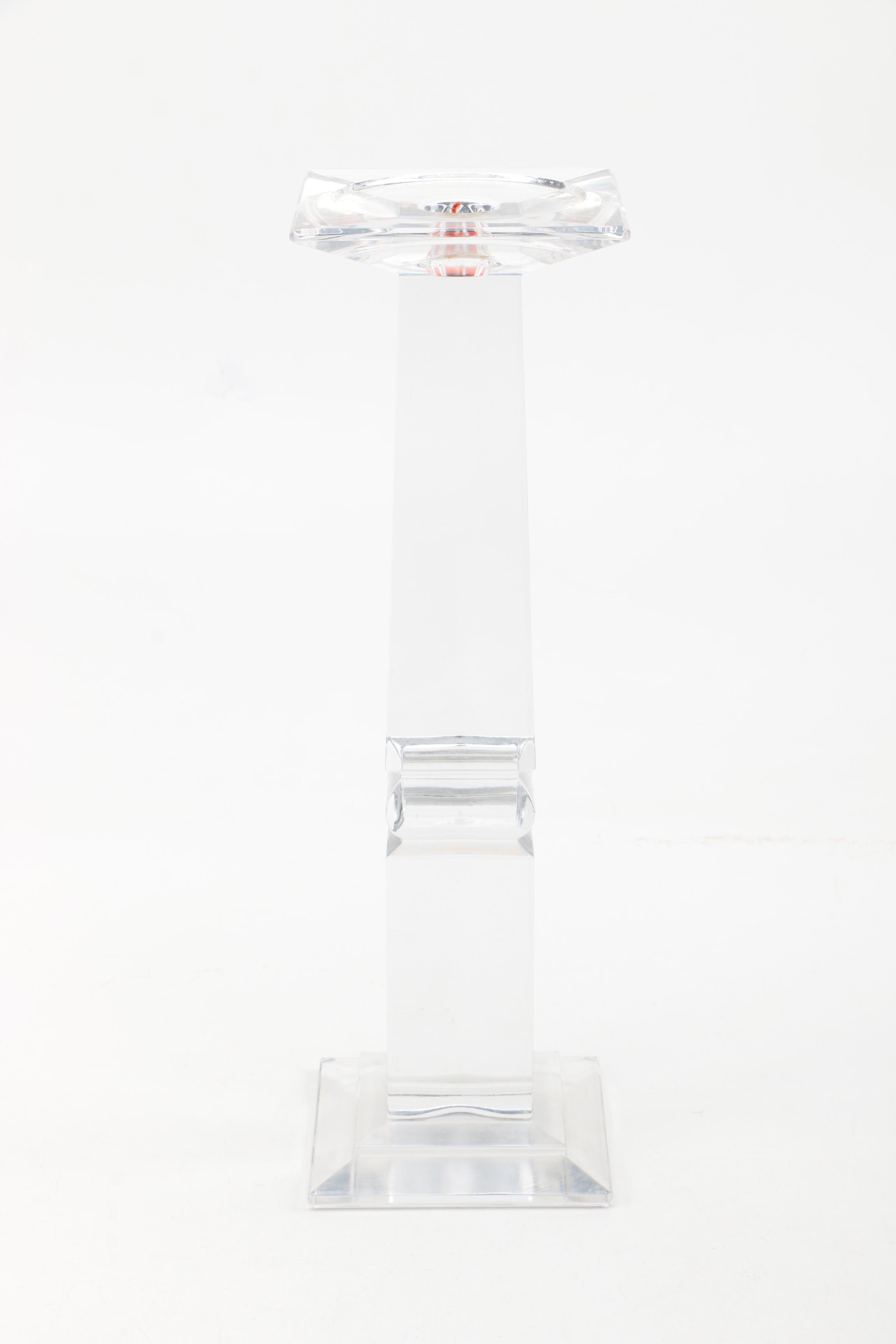 Assorted Glass Candlesticks