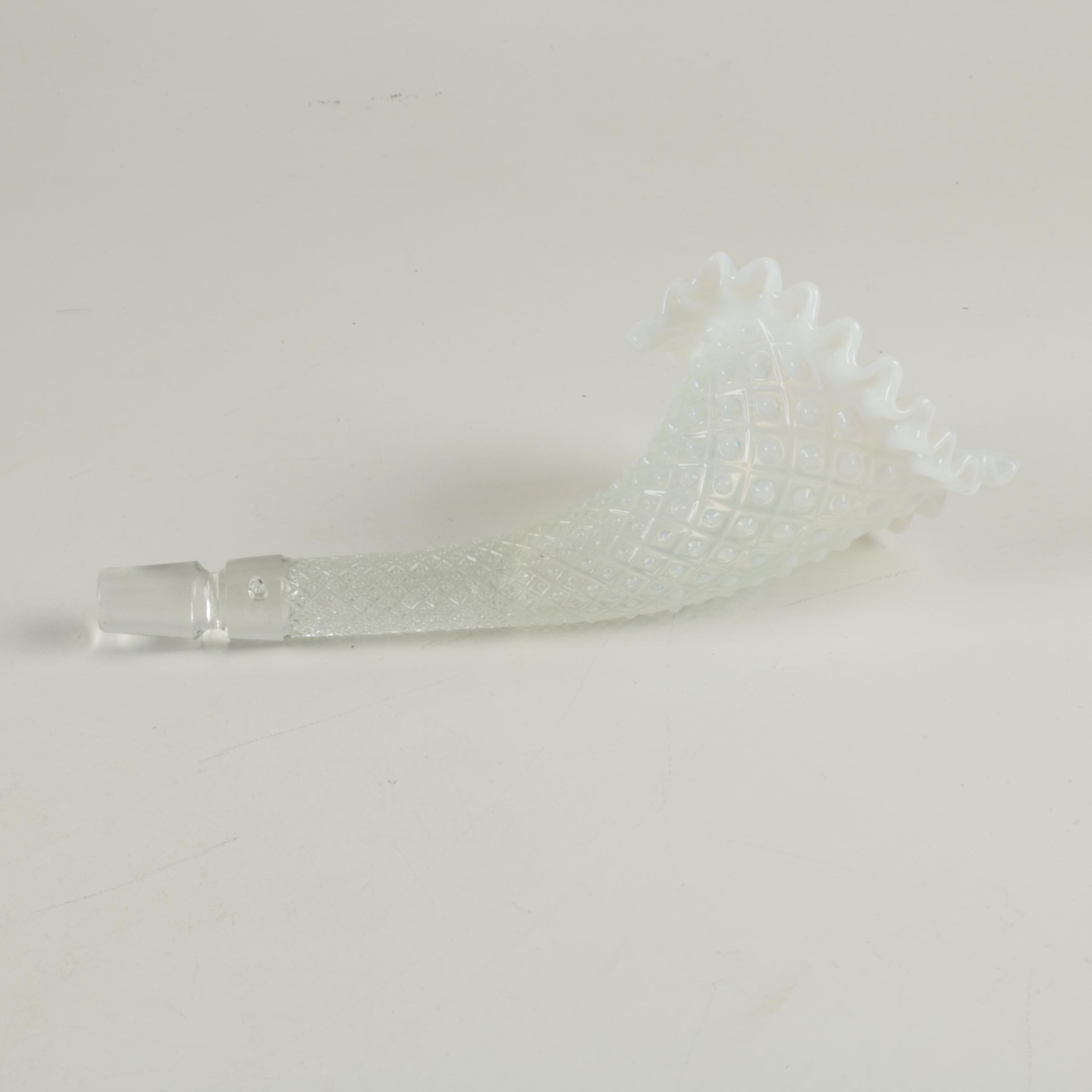 Fenton "Diamond Lace" Epergne Ruffled Bowl