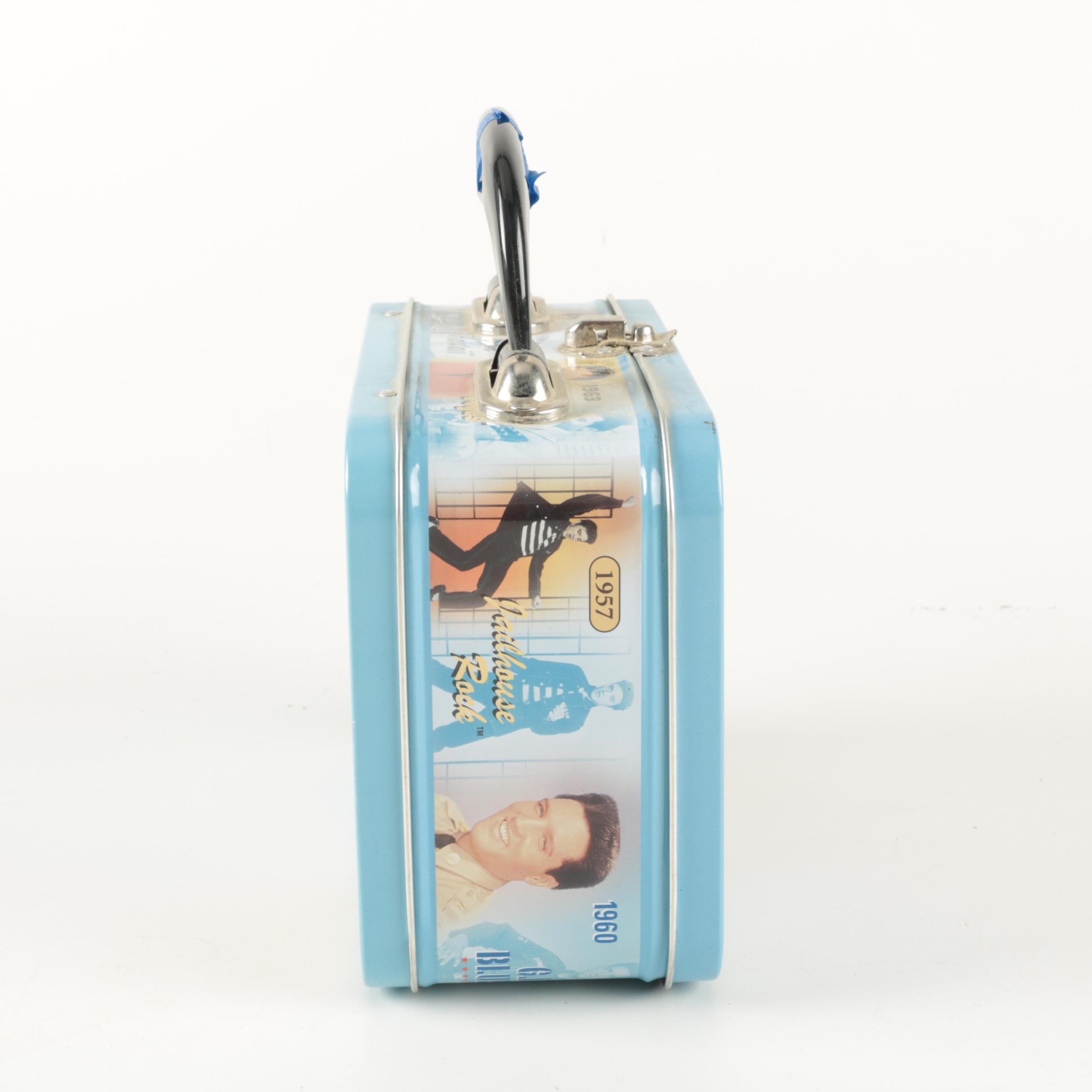 Peanuts and Elvis Presley Metal Lunch Boxes