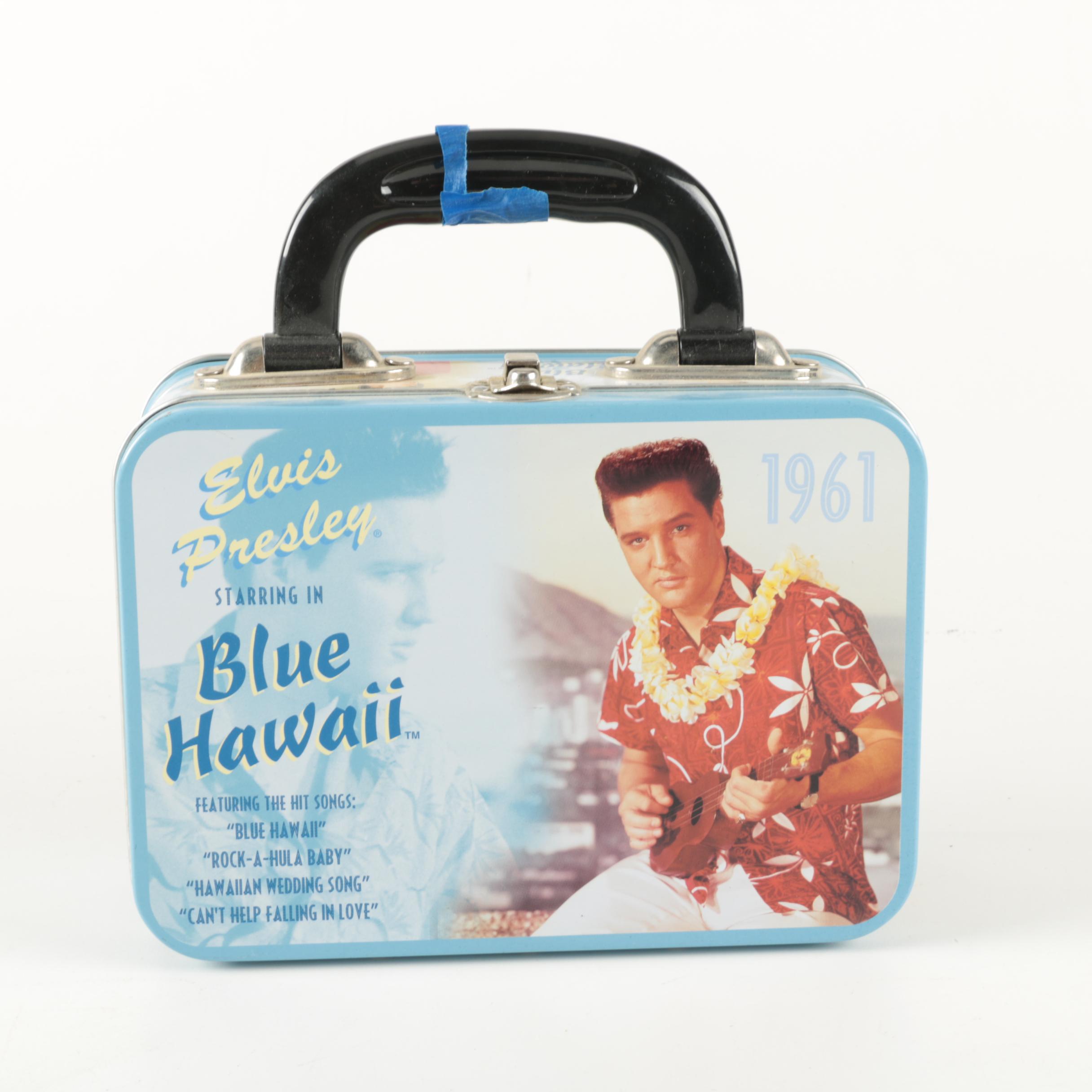 Peanuts and Elvis Presley Metal Lunch Boxes