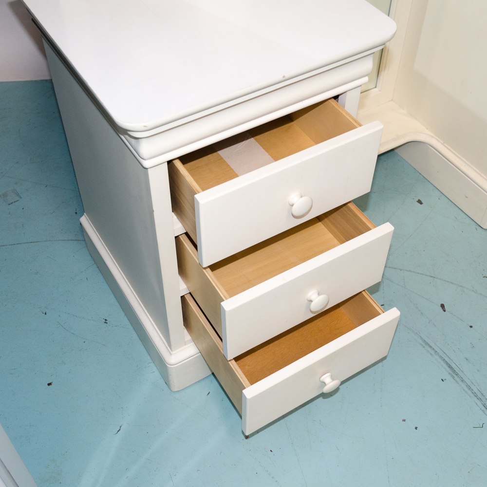 Stanley Furniture Mirror with Two Chests