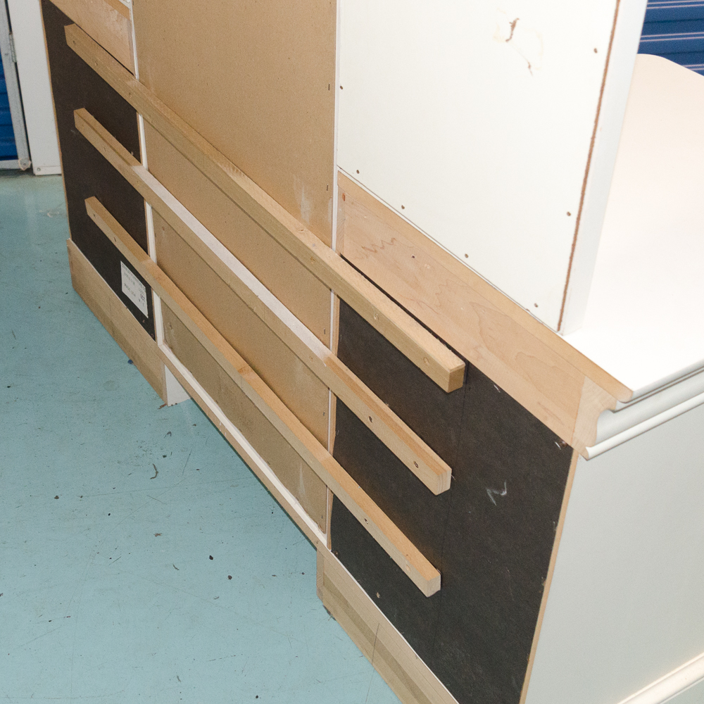 Stanley Furniture Mirror with Two Chests