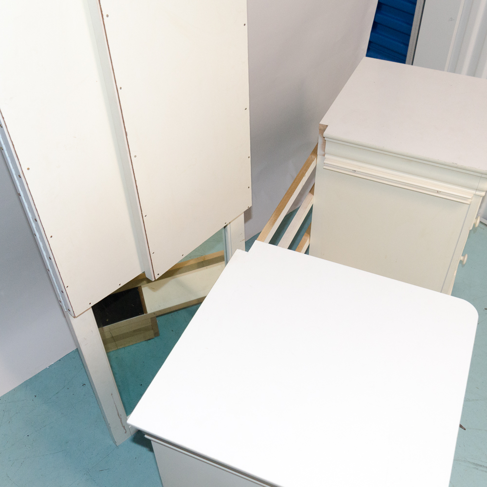 Stanley Furniture Mirror with Two Chests