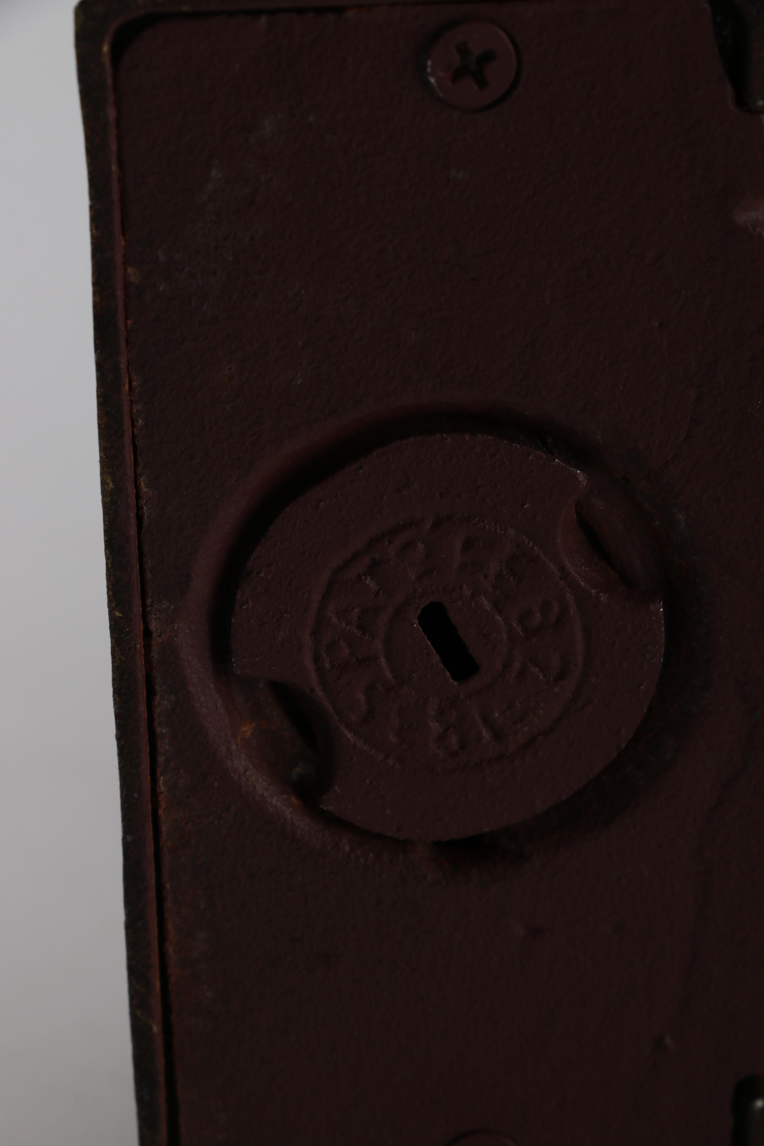 Circa (1905) Cast Iron Mechanical Football Bank