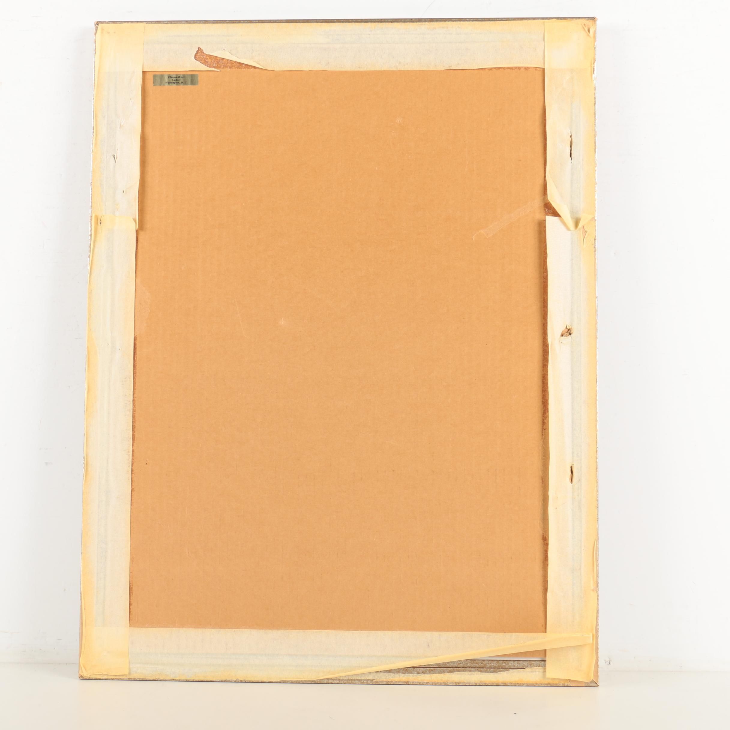 Anthony S. Elacion Pastel on Laid Paper of a Ballerina