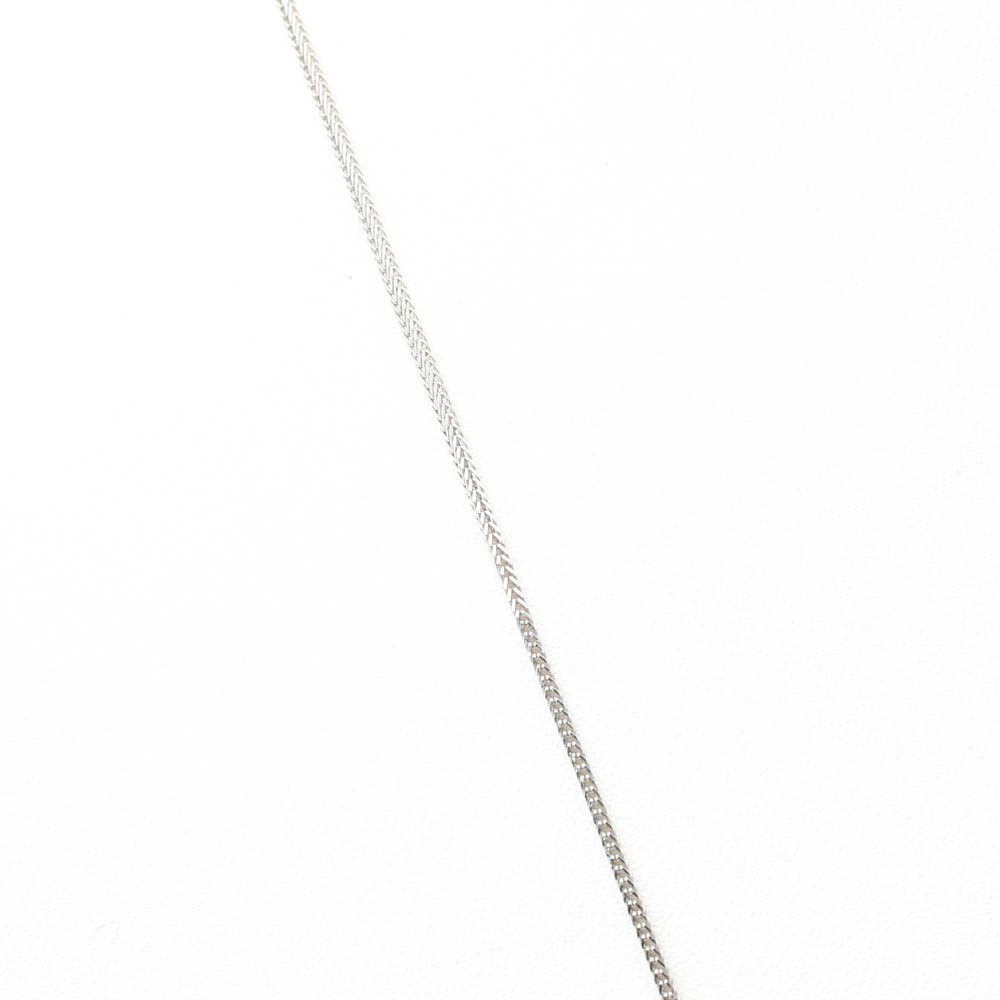 Na Hoku 14K White Gold Dolphin Pendant with Diamonds and Sapphires