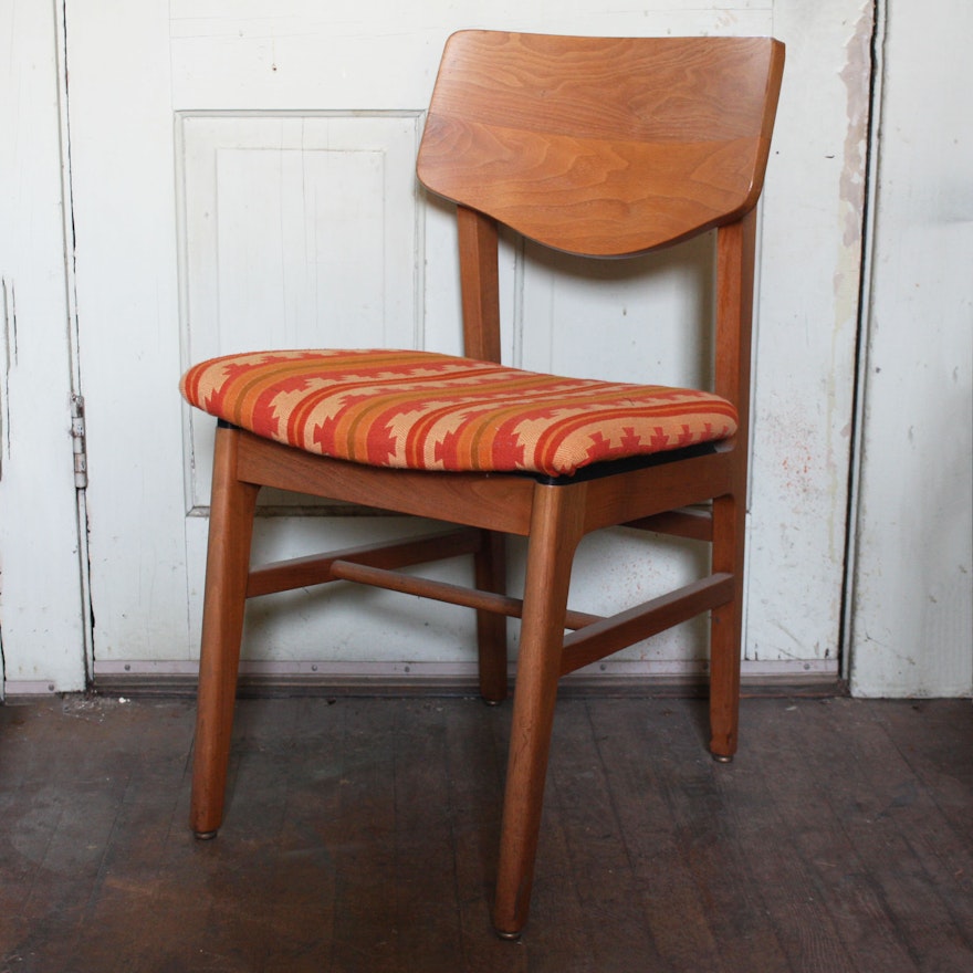 Vintage Mid Century Modern Chair by W.H. Gunlocke Chair Company