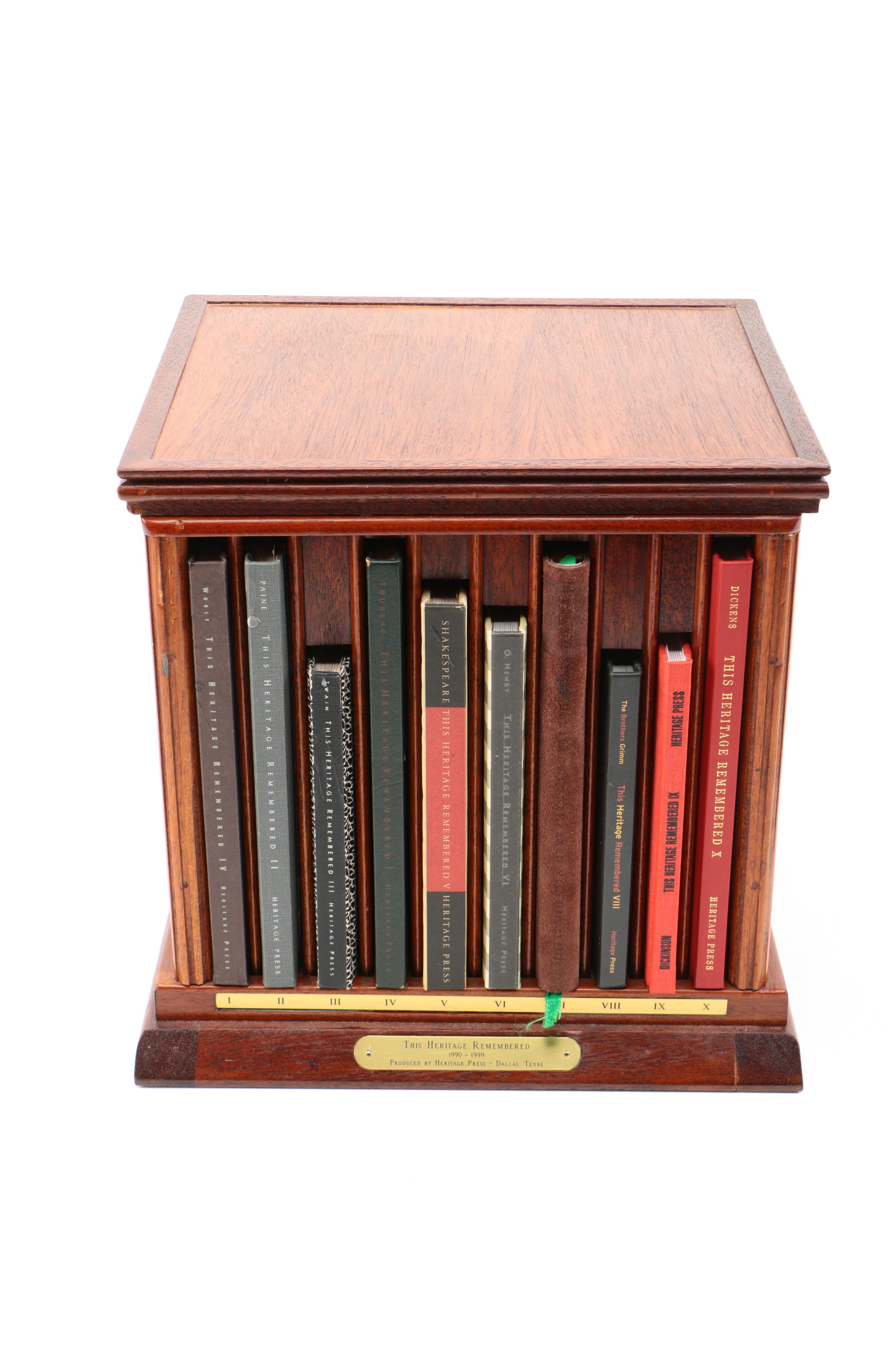 1990–1999 "This Heritage Remembered" Limited Edition Book Set in Display Case