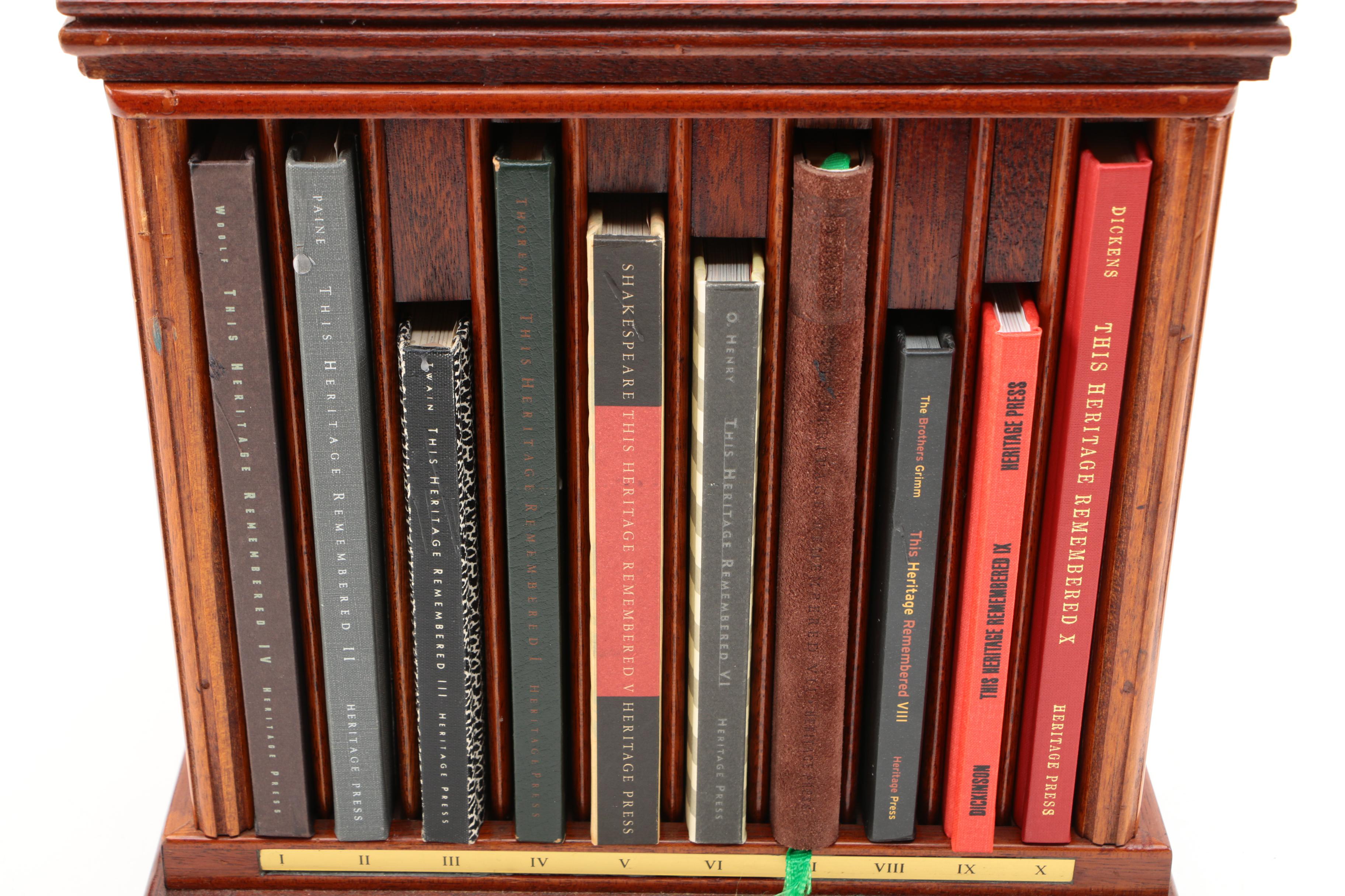 1990–1999 "This Heritage Remembered" Limited Edition Book Set in Display Case