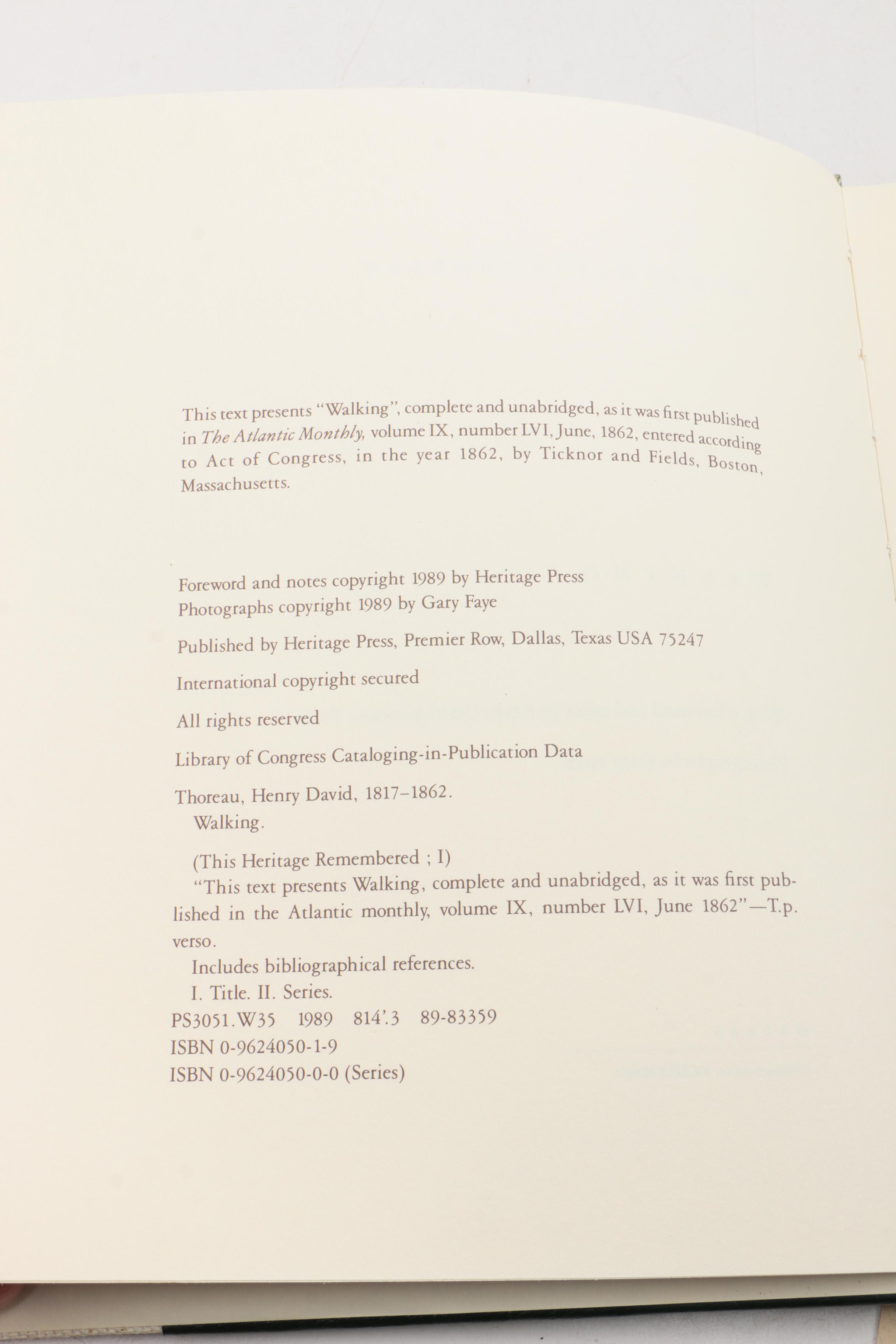 1990–1999 "This Heritage Remembered" Limited Edition Book Set in Display Case