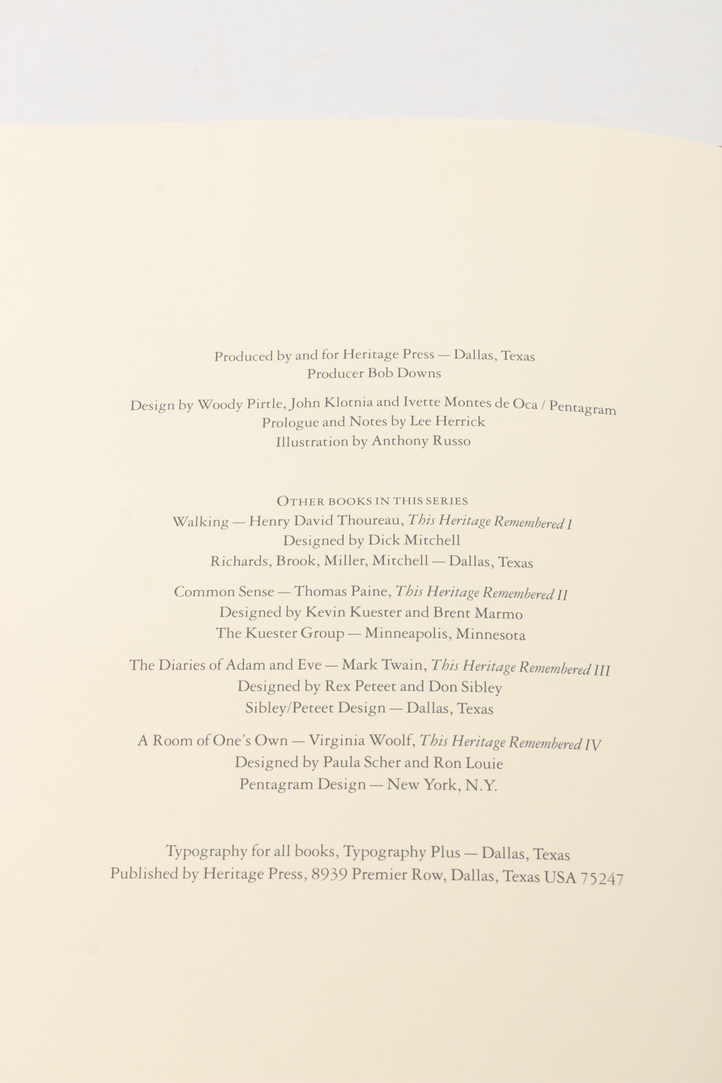 1990–1999 "This Heritage Remembered" Limited Edition Book Set in Display Case