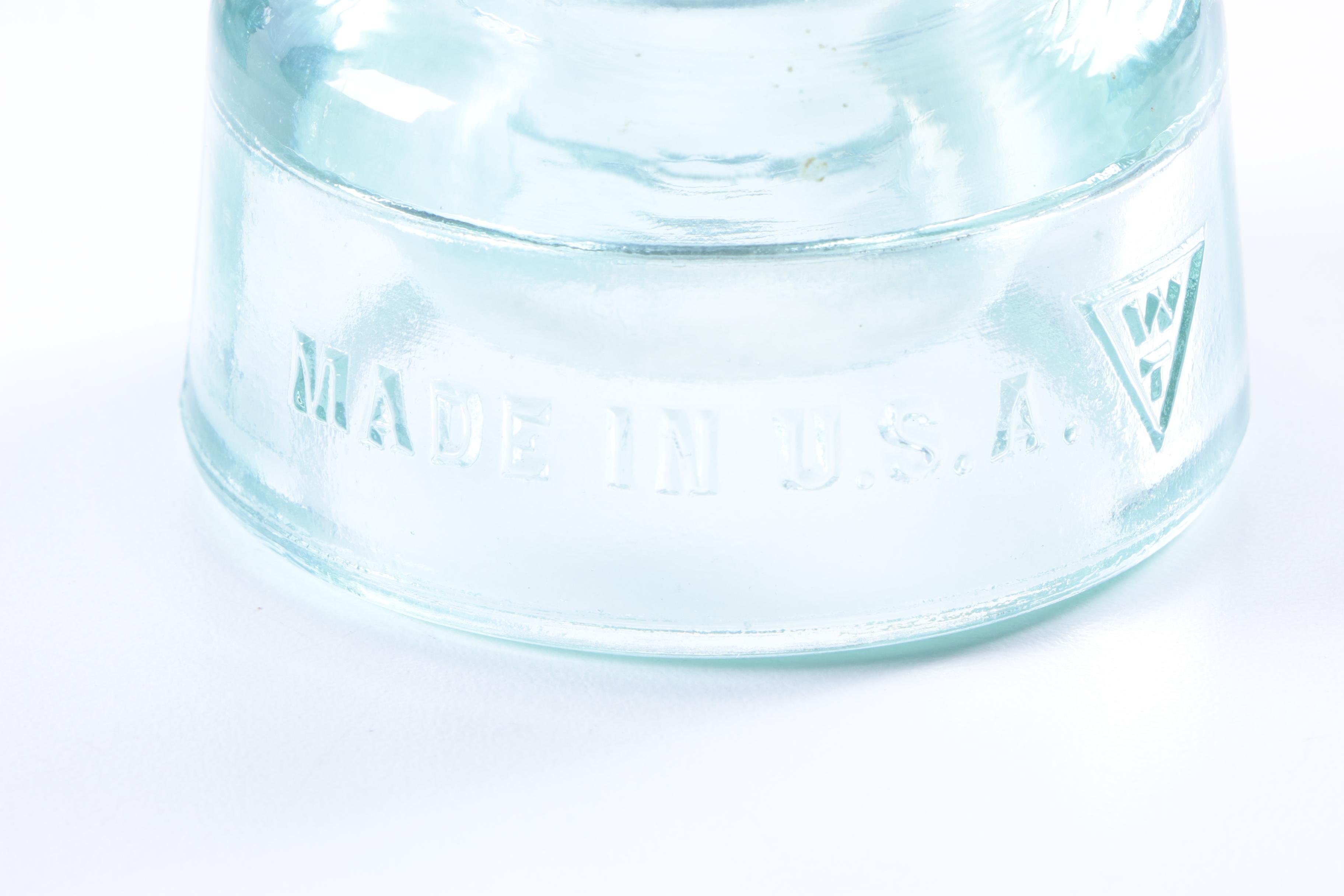 Collection of Assorted Glass Insulators