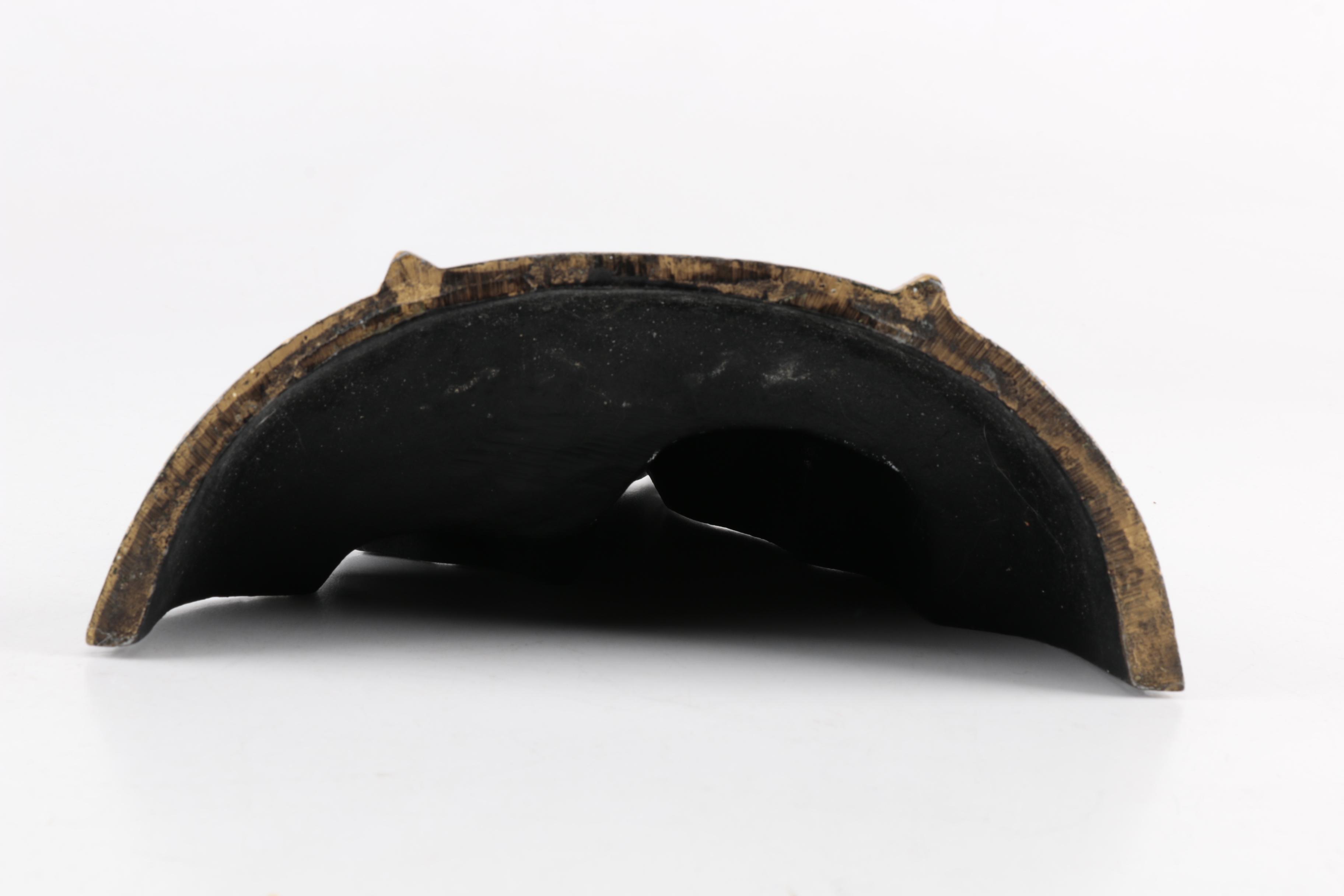 Hand-Painted Metal Rabbit Figurine