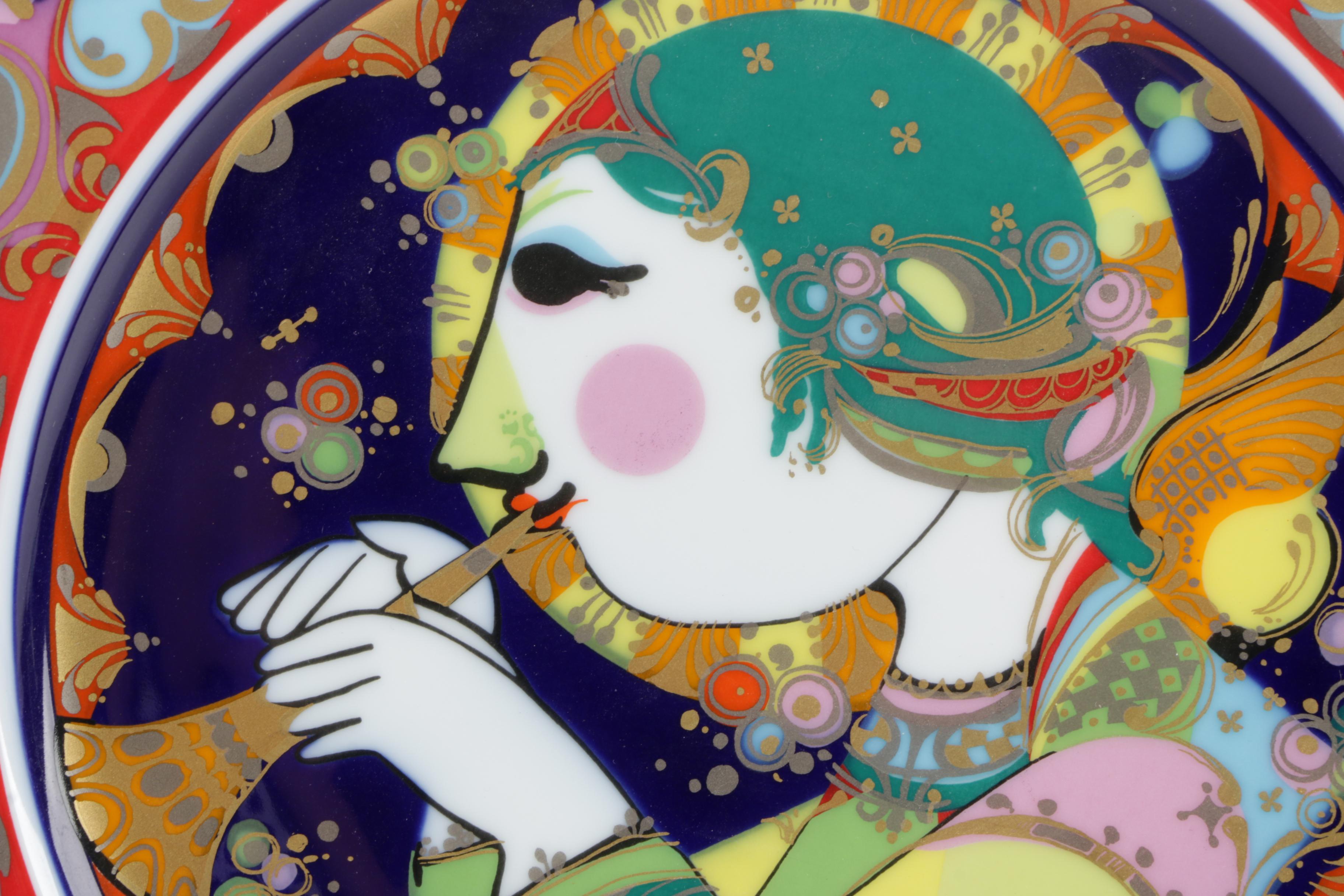 1976 Rosenthal "Angel with Trumpet" Limited Edition Porcelain Plate