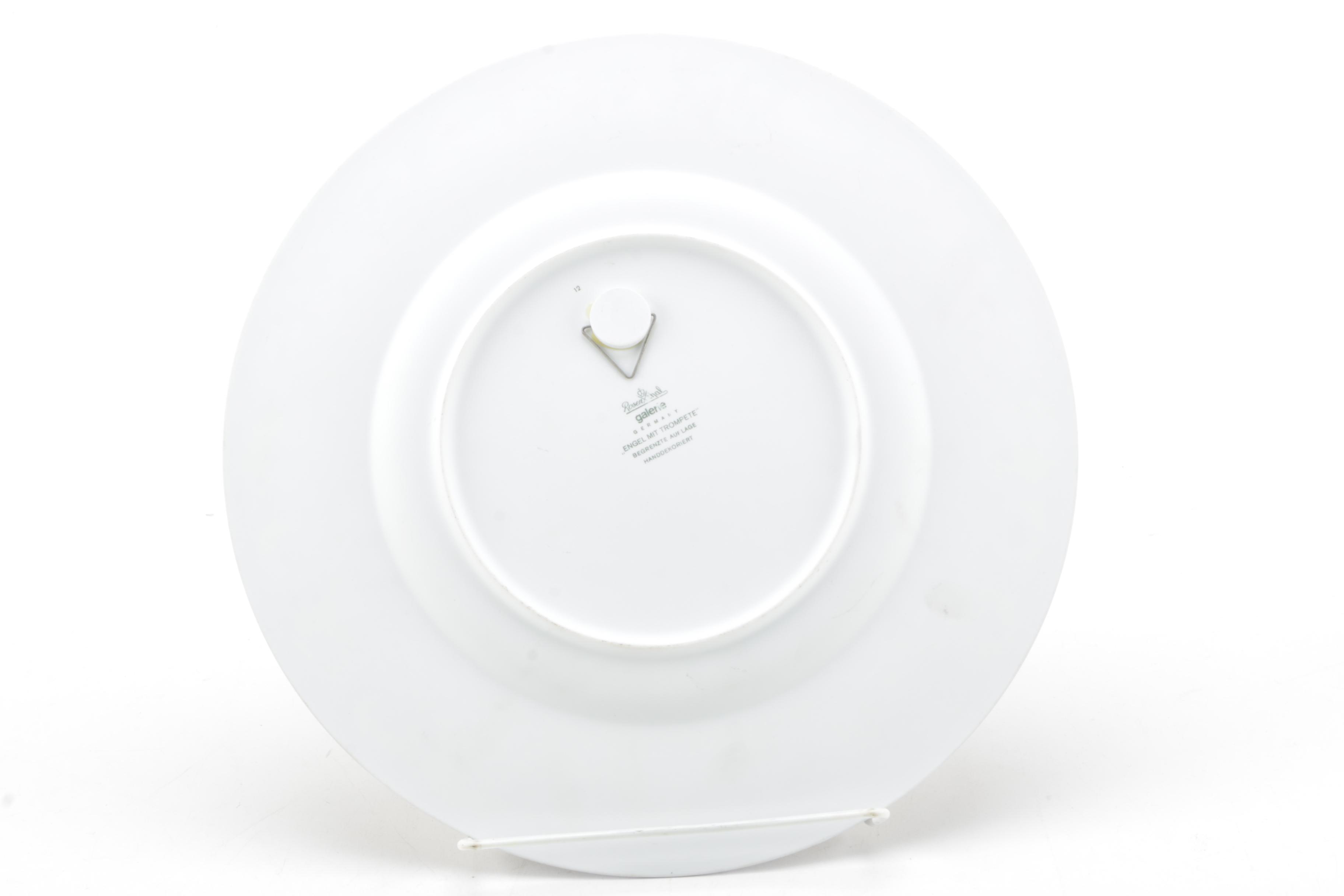 1976 Rosenthal "Angel with Trumpet" Limited Edition Porcelain Plate